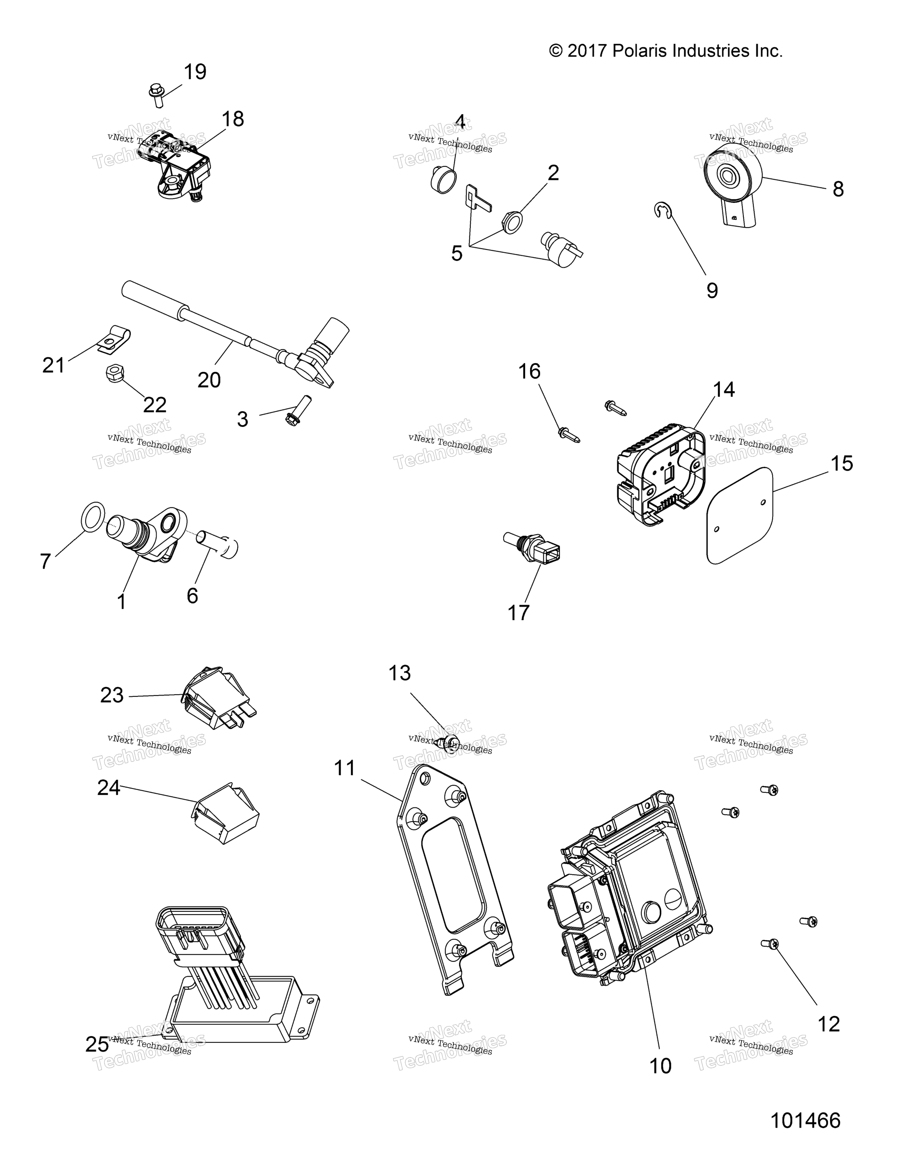 электрооборудование Switches, Sensors & Ecm