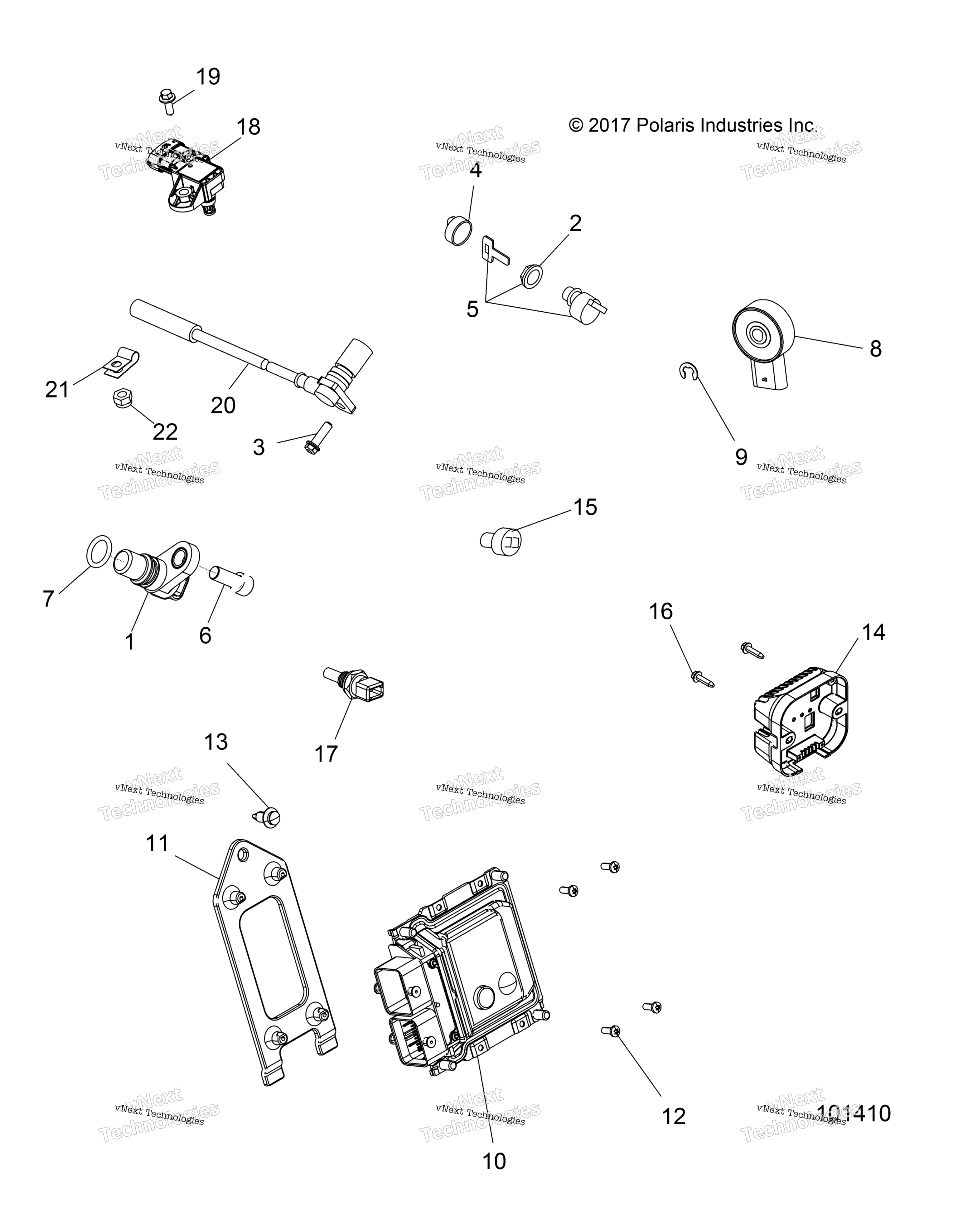 электрооборудование Switches, Sensors & Ecm