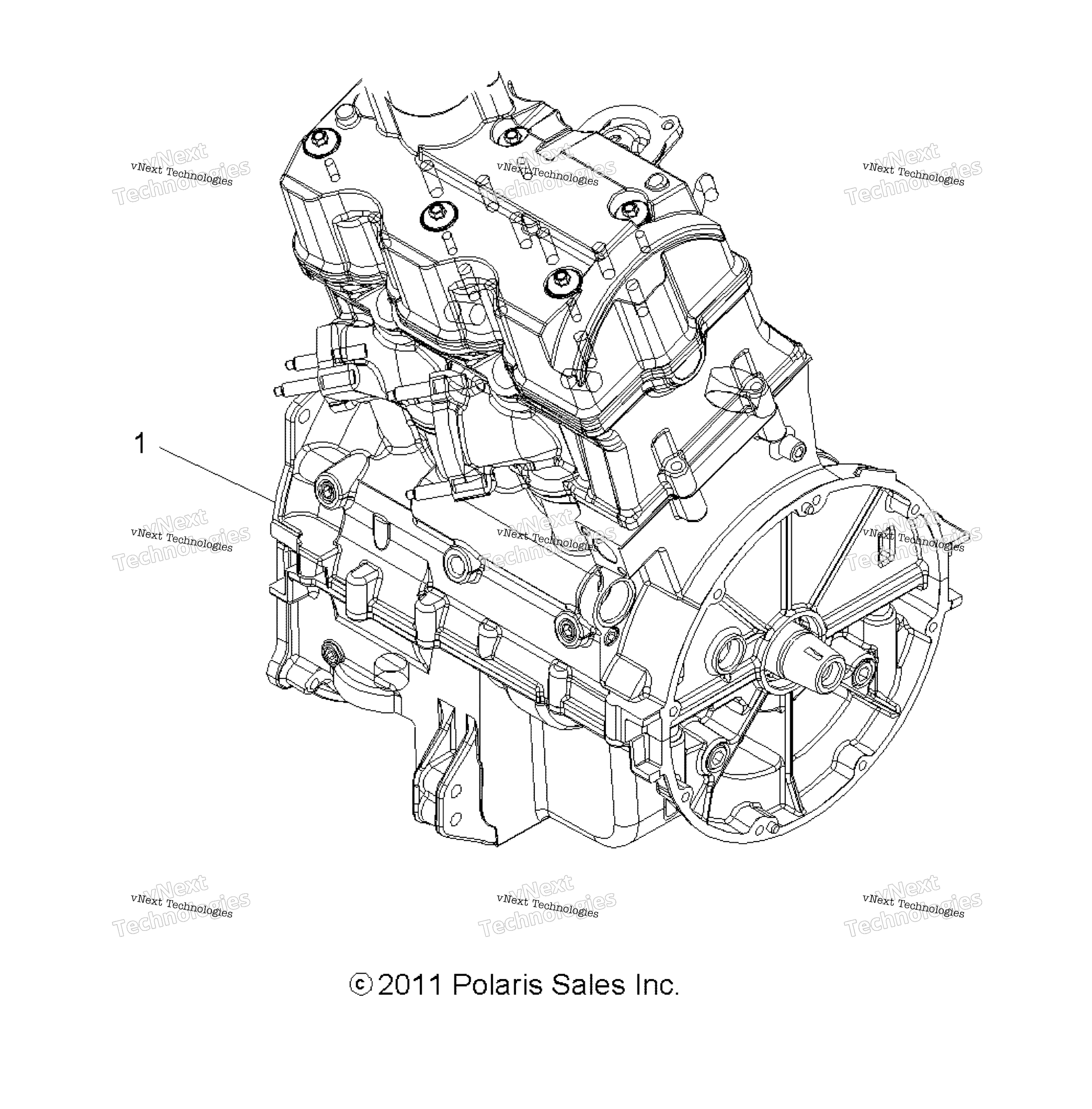 двигатель Long Block