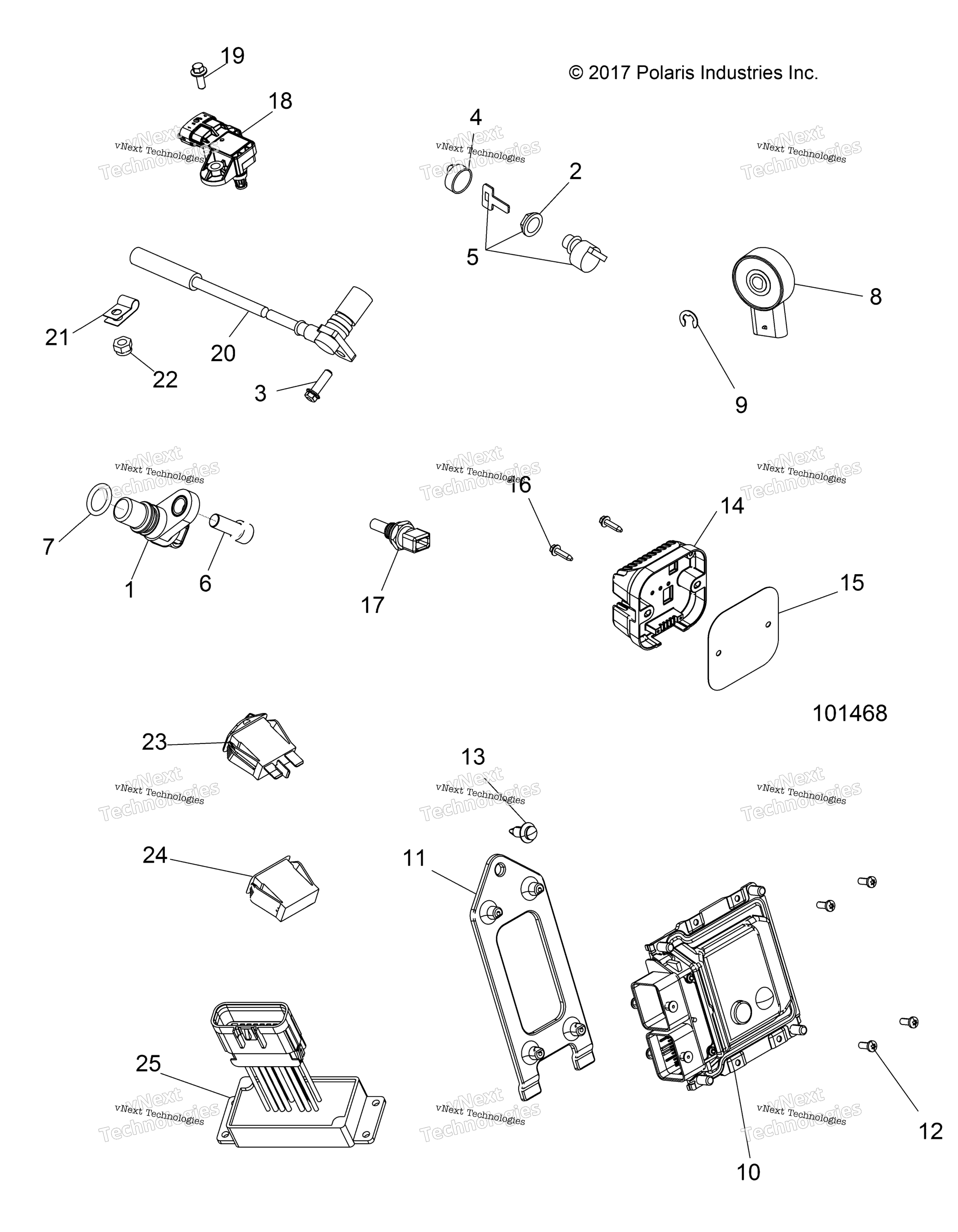 электрооборудование Switches, Sensors & Ecm