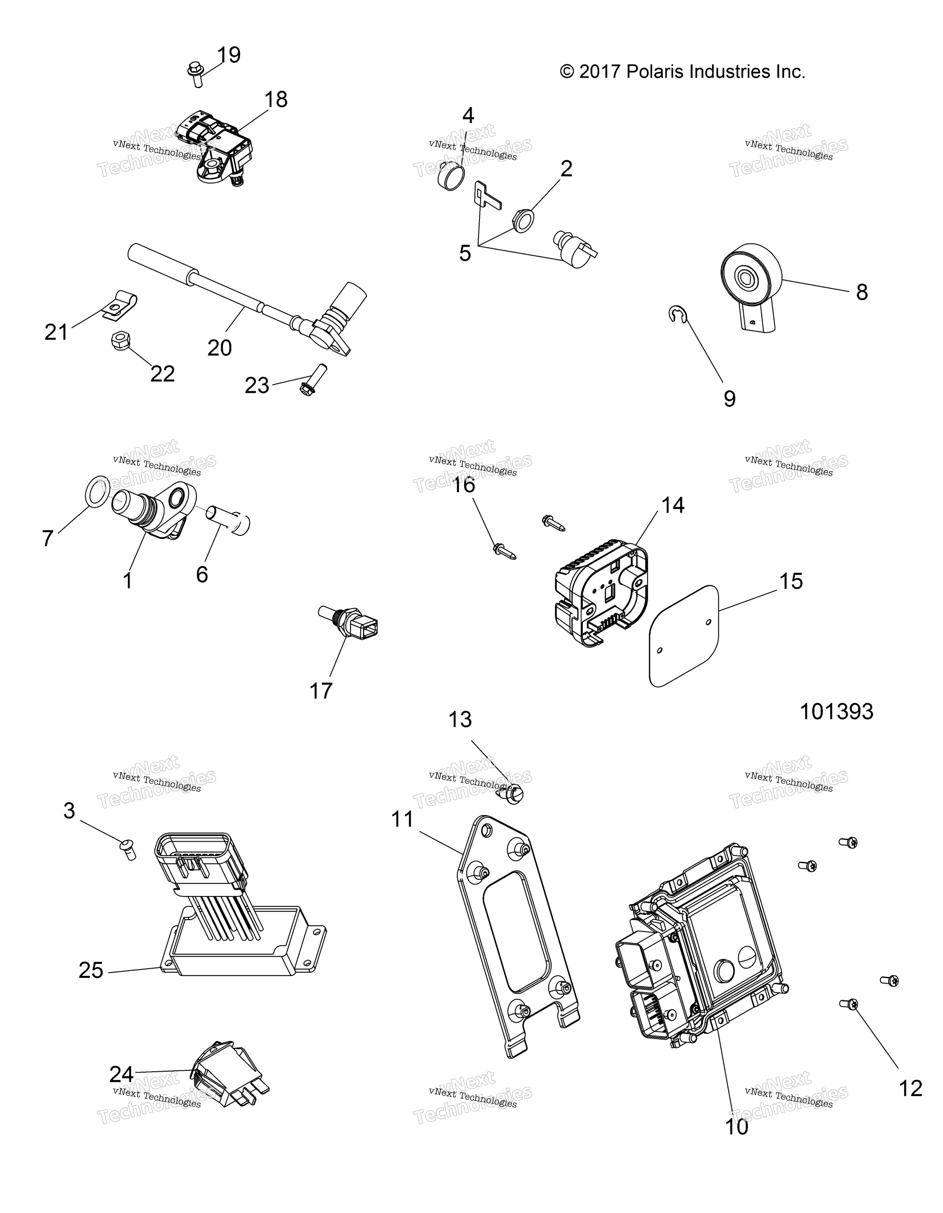 электрооборудование Switches, Sensors & Ecm