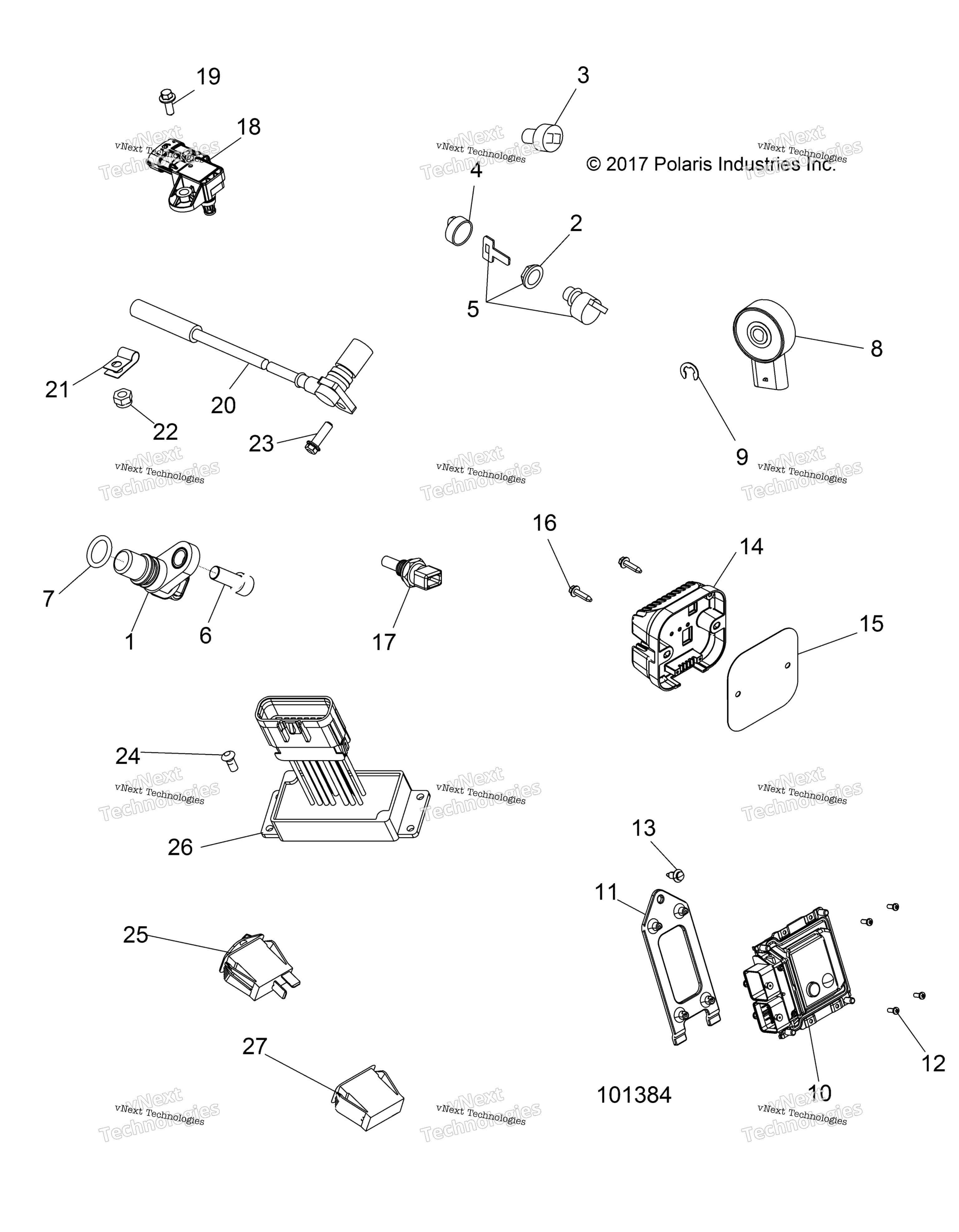 электрооборудование Switches, Sensors & Ecm
