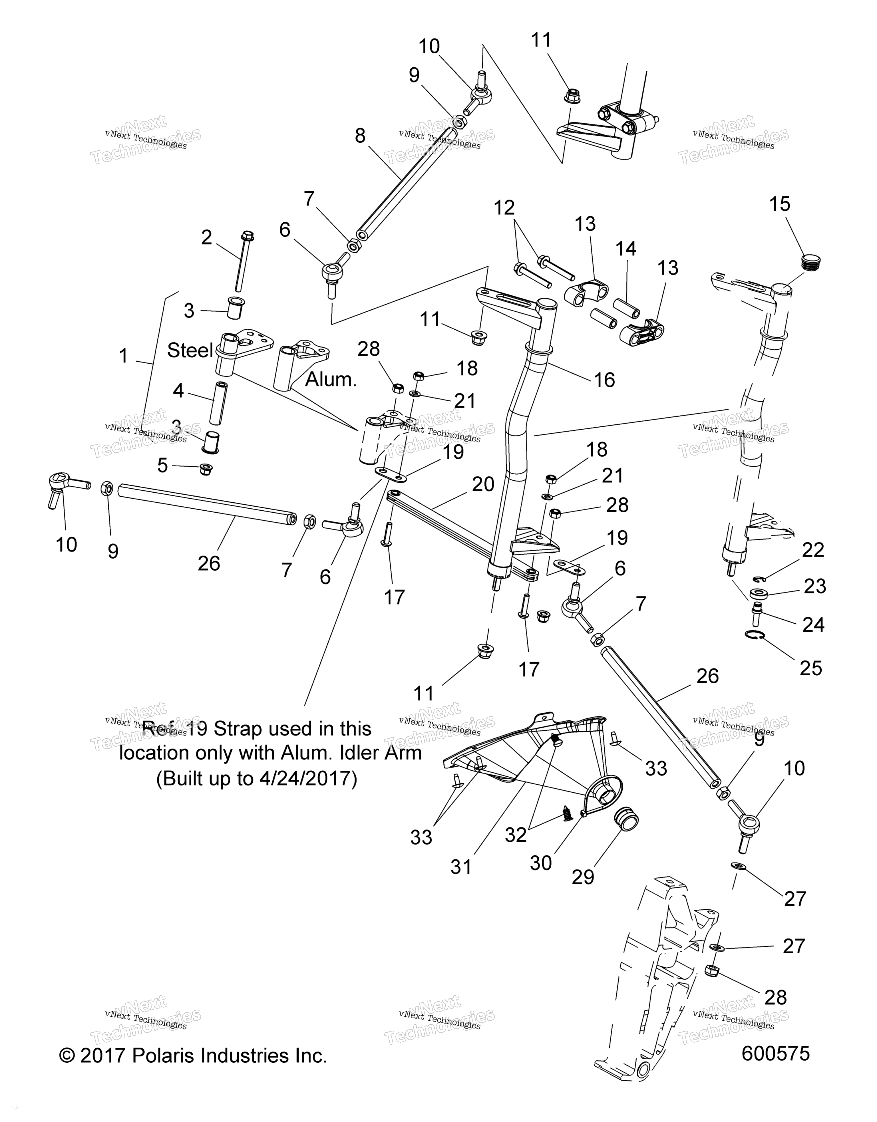 Steering, нижний All Options