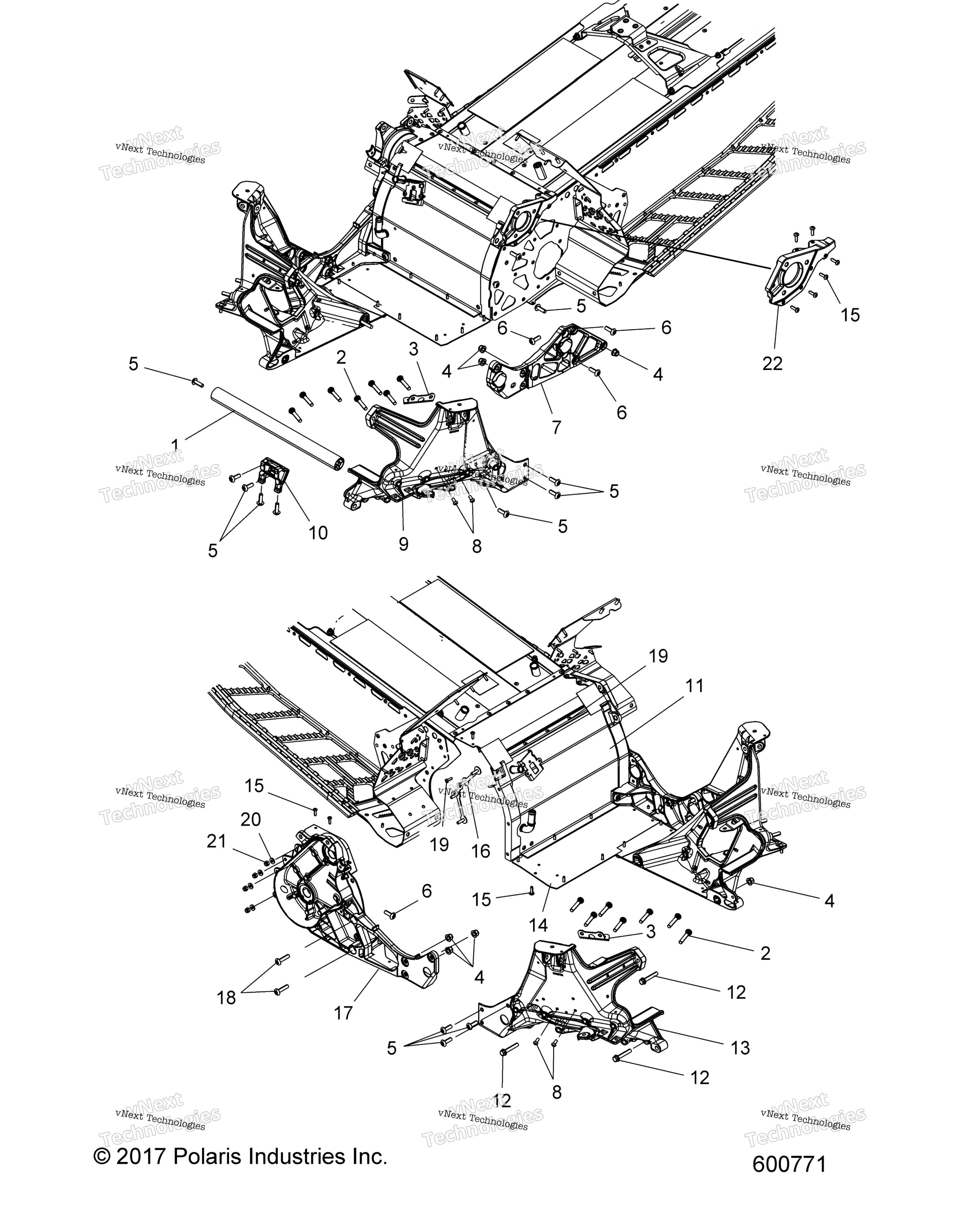 Chassis, Bulkhead узел