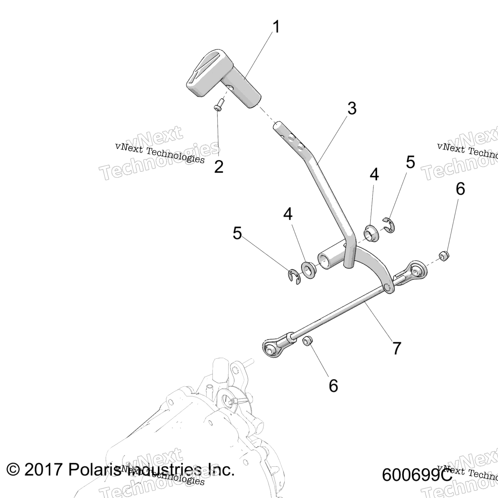 Привод Train, Shift Linkage All Options