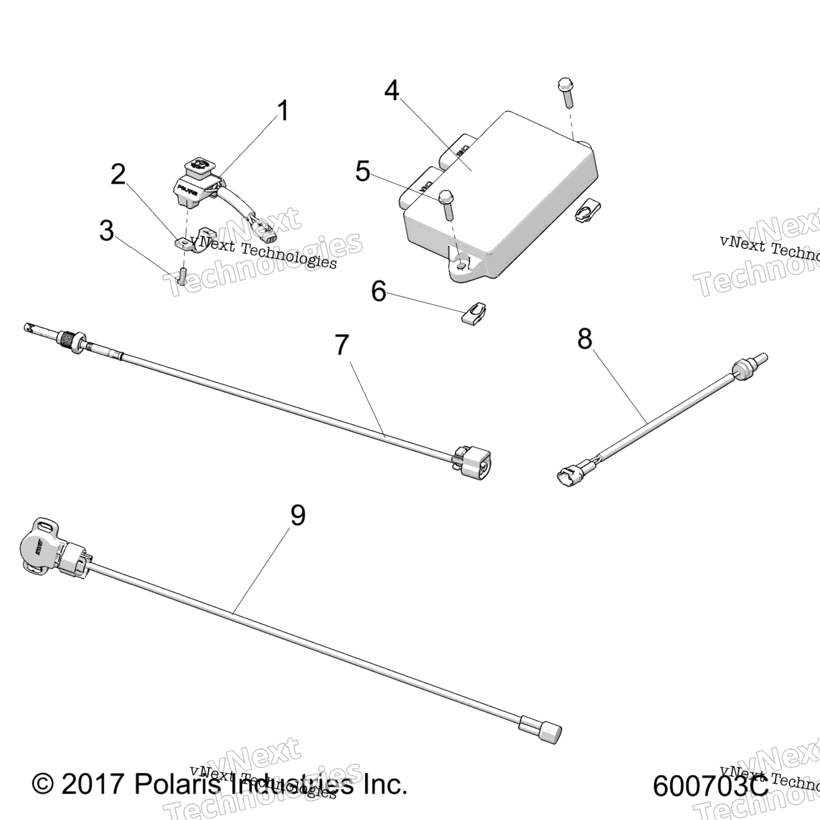 Electrical, Switches, Sensors & Components 2 All опции (600703C