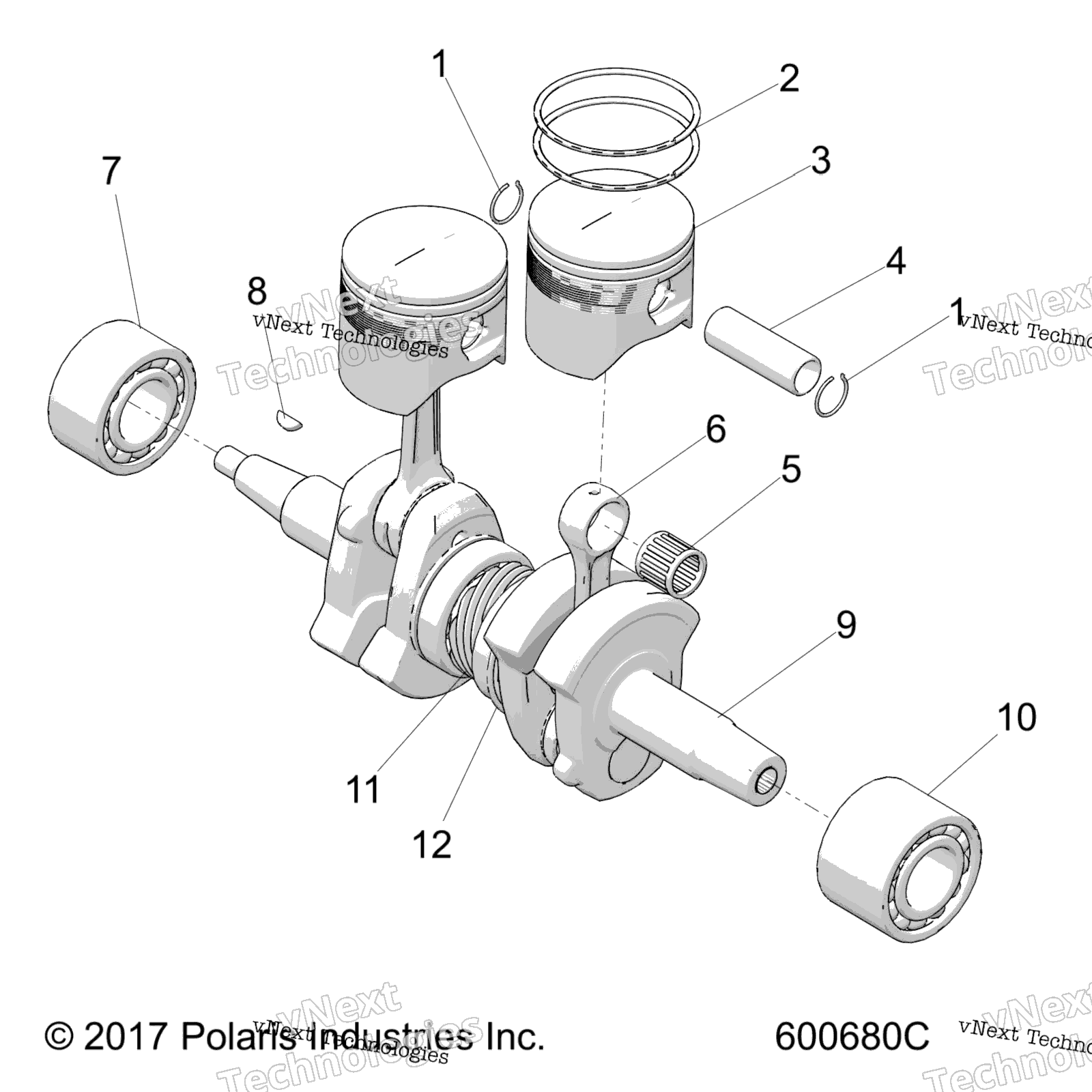 Engine, поршень & коленвал S18fjb8 / Fje8 / Ffjp8 All Options