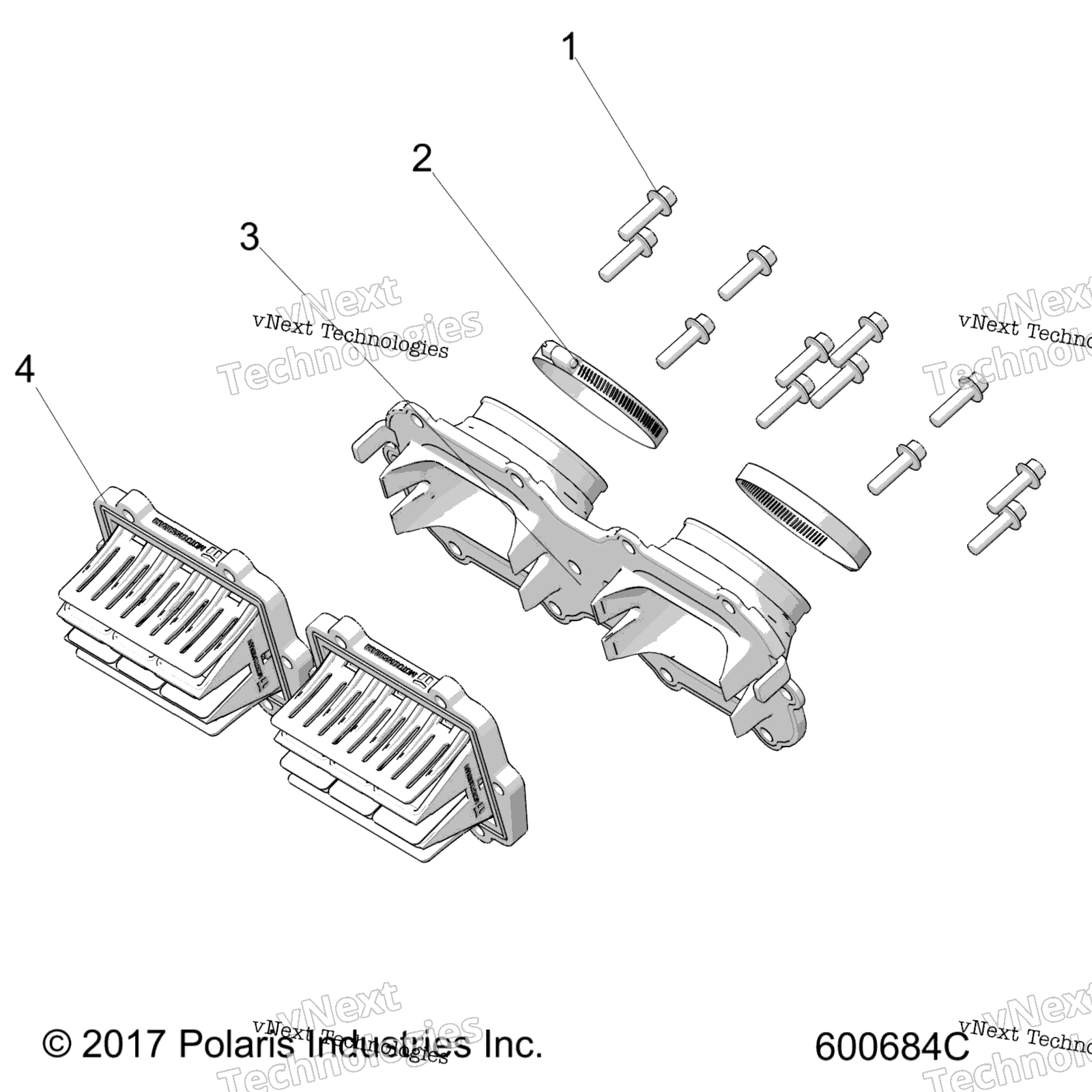 Engine, Reed клапан & Throttle кузов Adaptor All Options