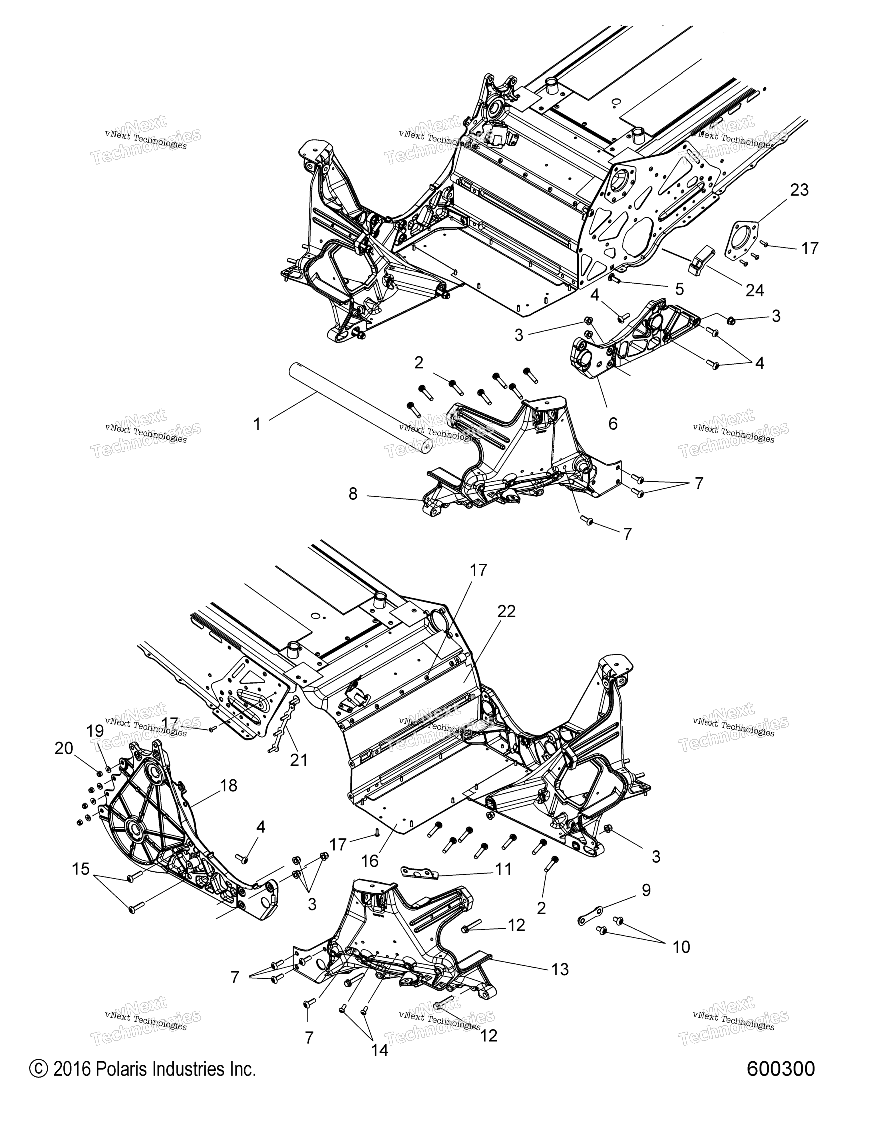Chassis, Bulkhead узел