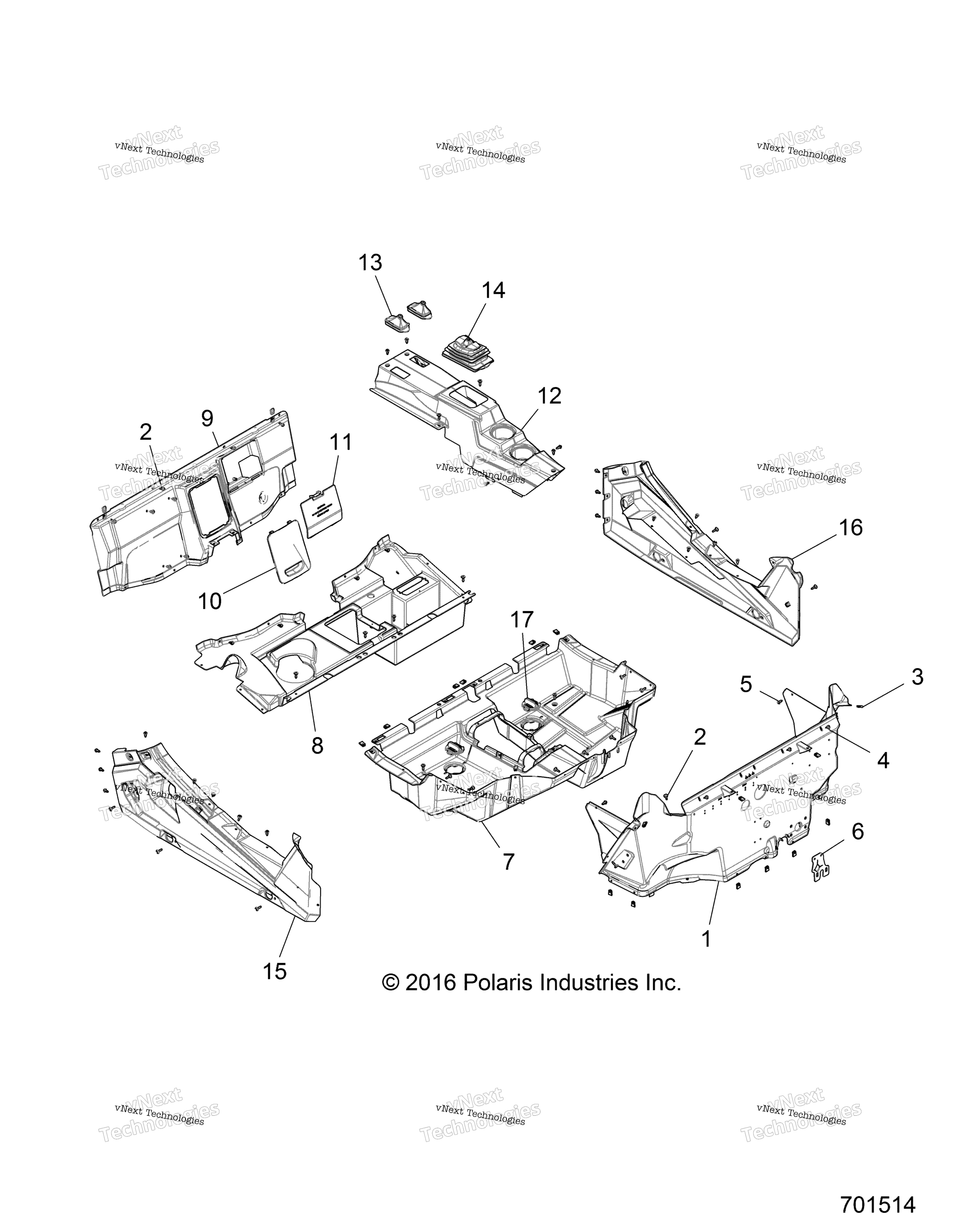 Body, Floor и Rocker Panels
