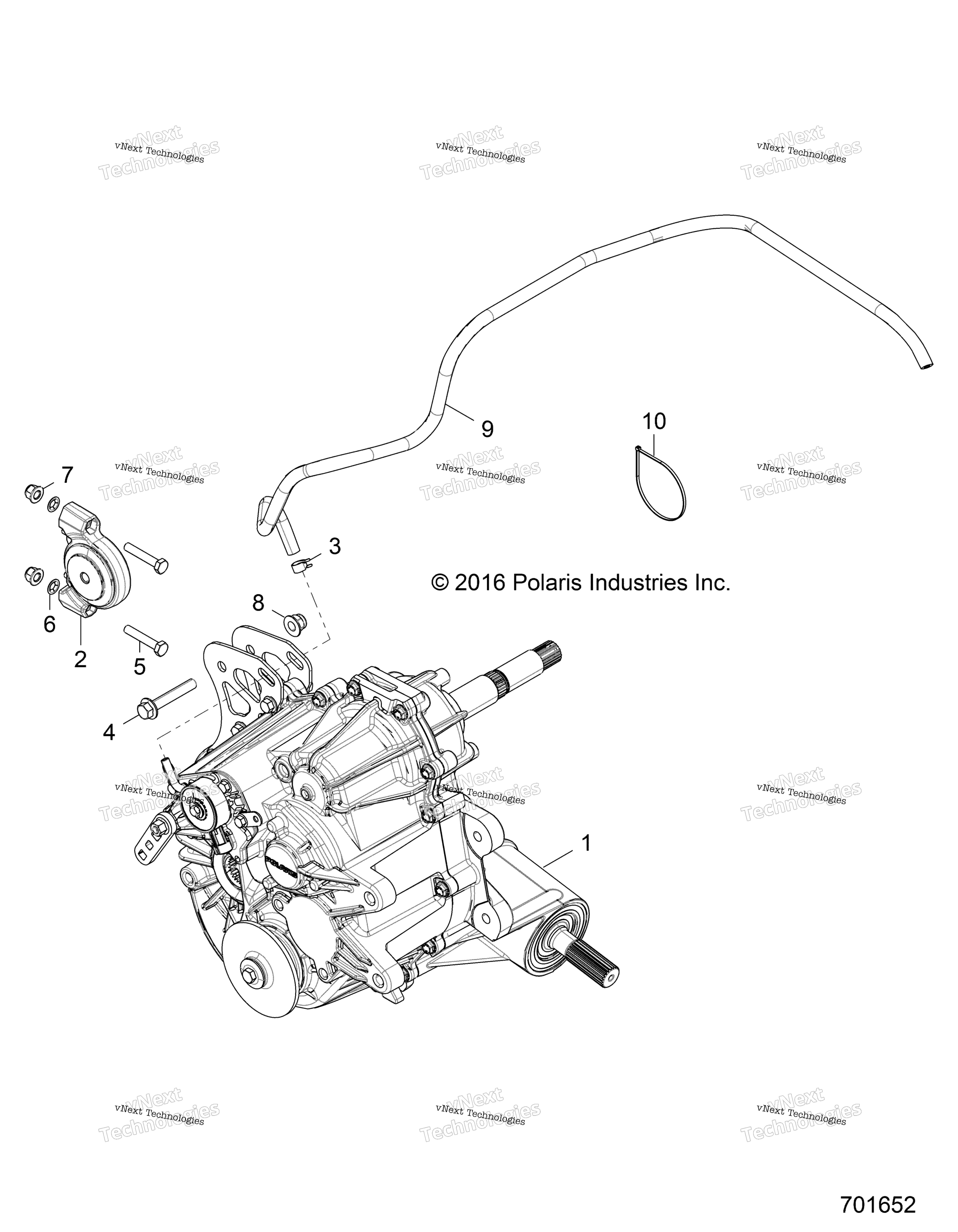 Трансмиссия, главный редуктор Mounting