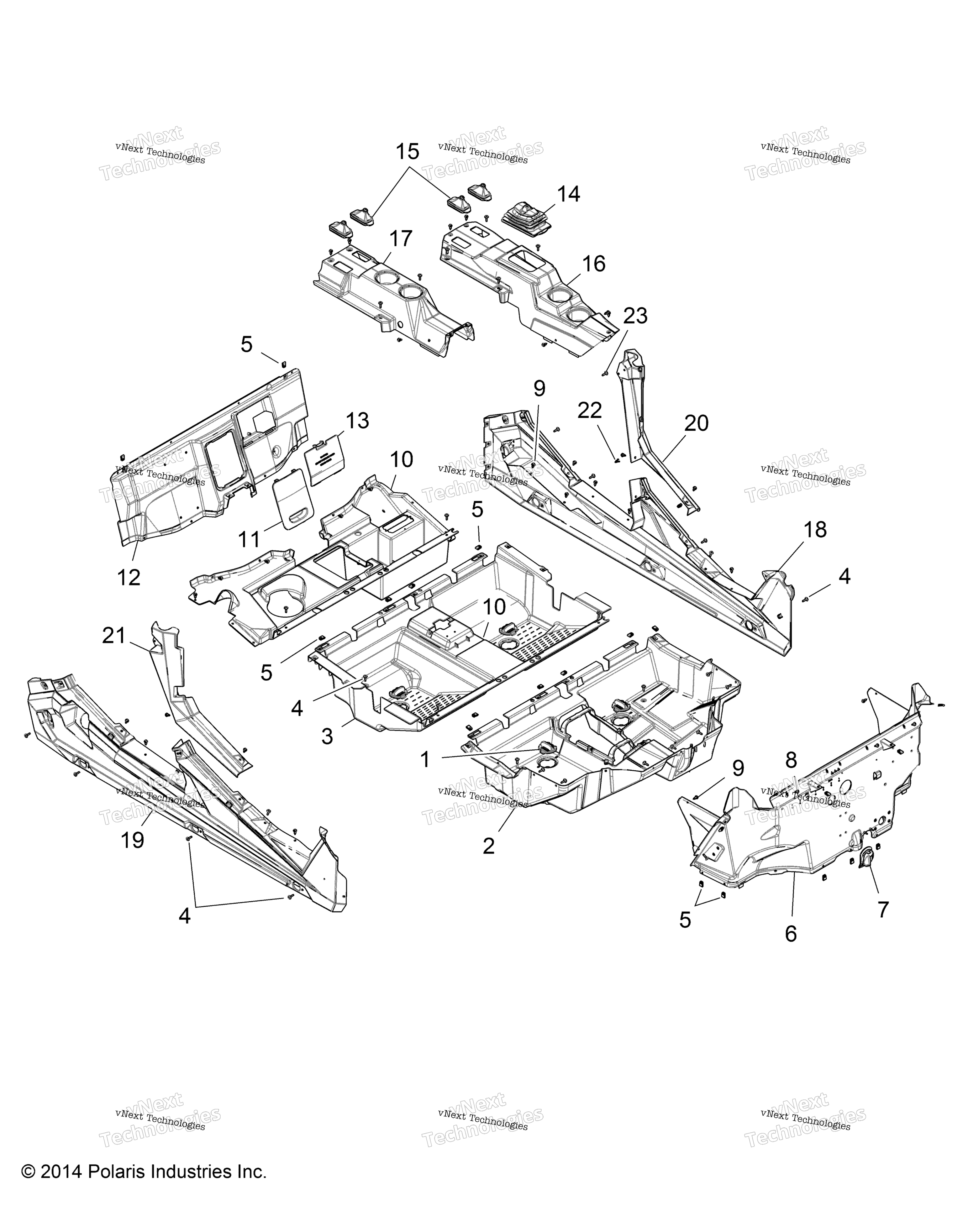 Body, Floor и Rocker Panels