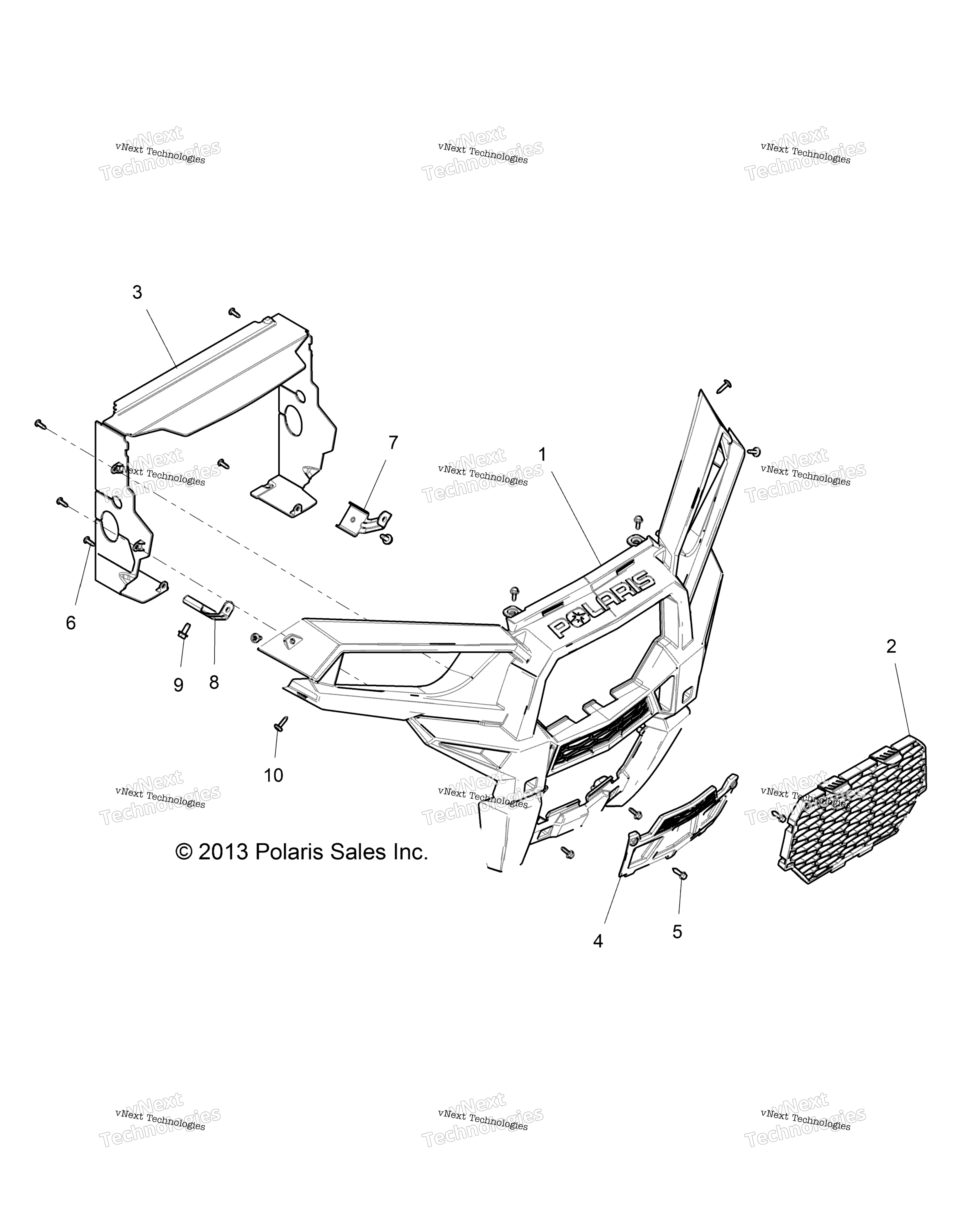 Body, передний Bumper