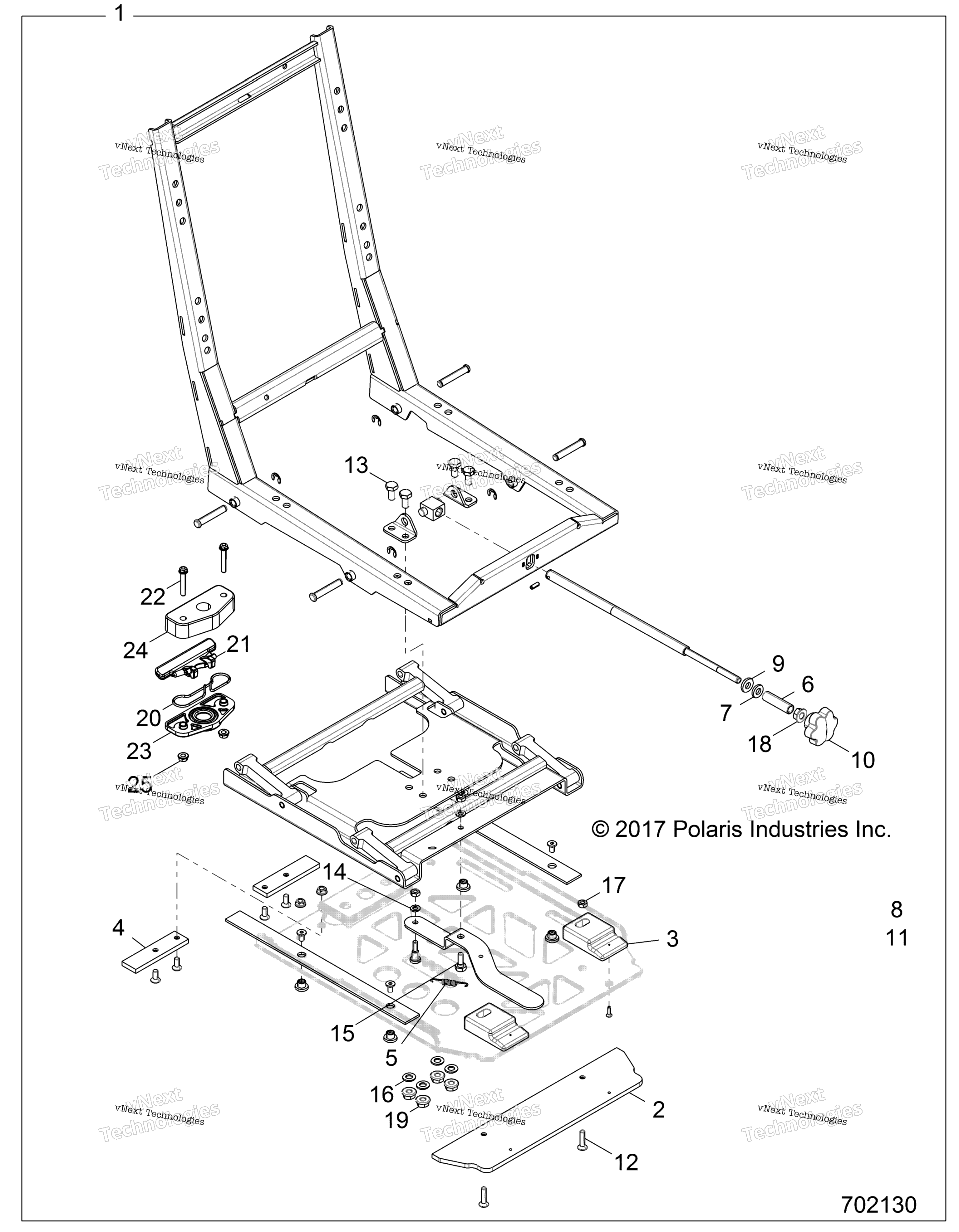 Кузов, сиденье Base Adjuster Z18vds92c2/Cu
