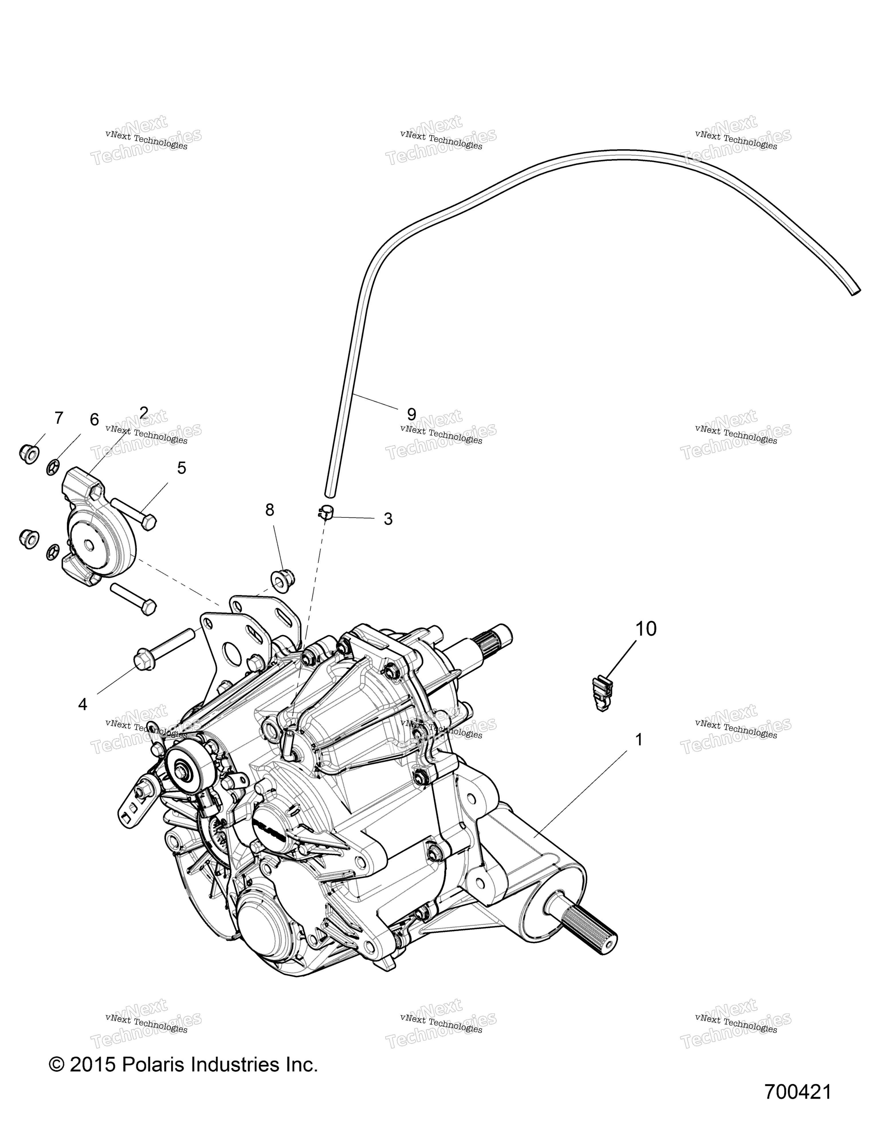 Трансмиссия, главный редуктор Mounting