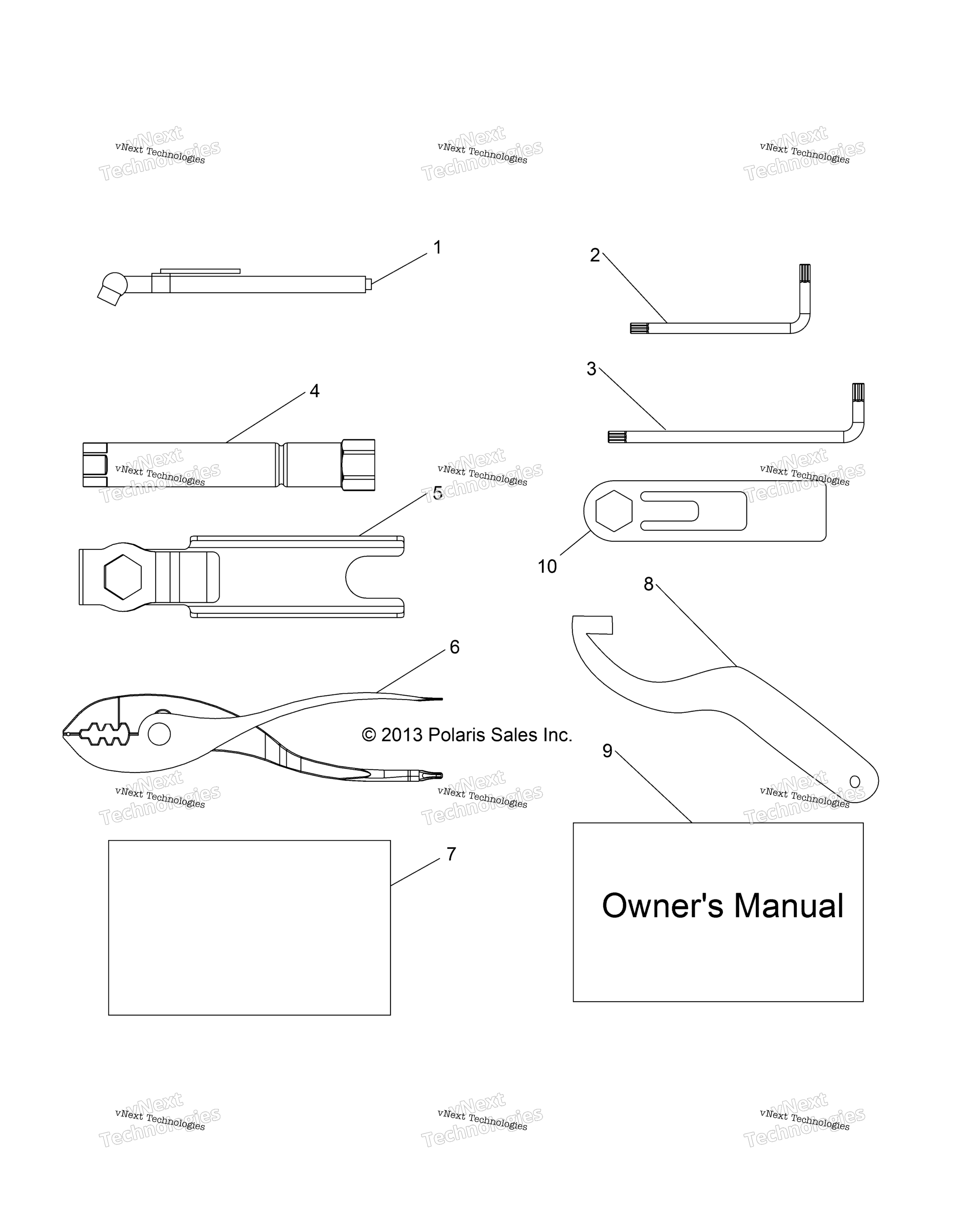 References, инструмент комплект & Owners Manual