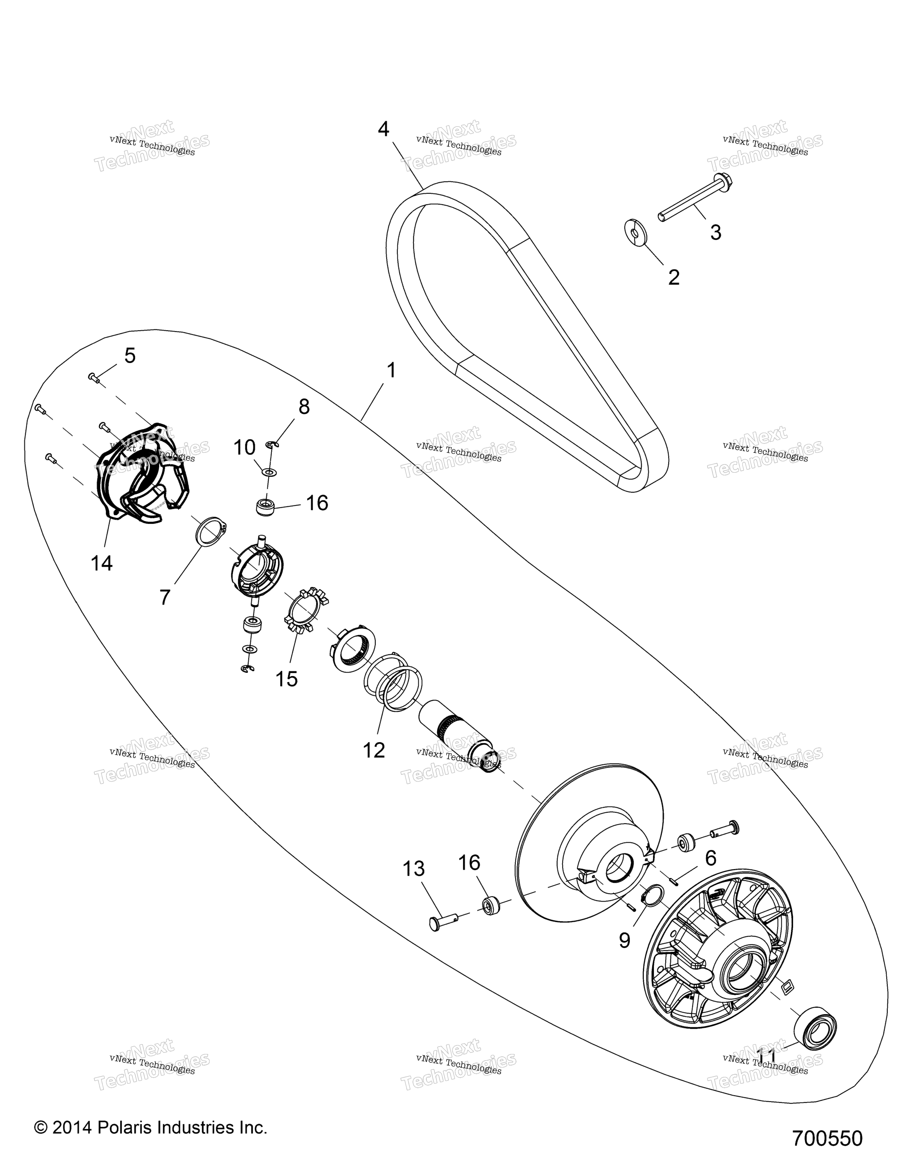 Трансмиссия, вторичное сцепление R18rme57n4