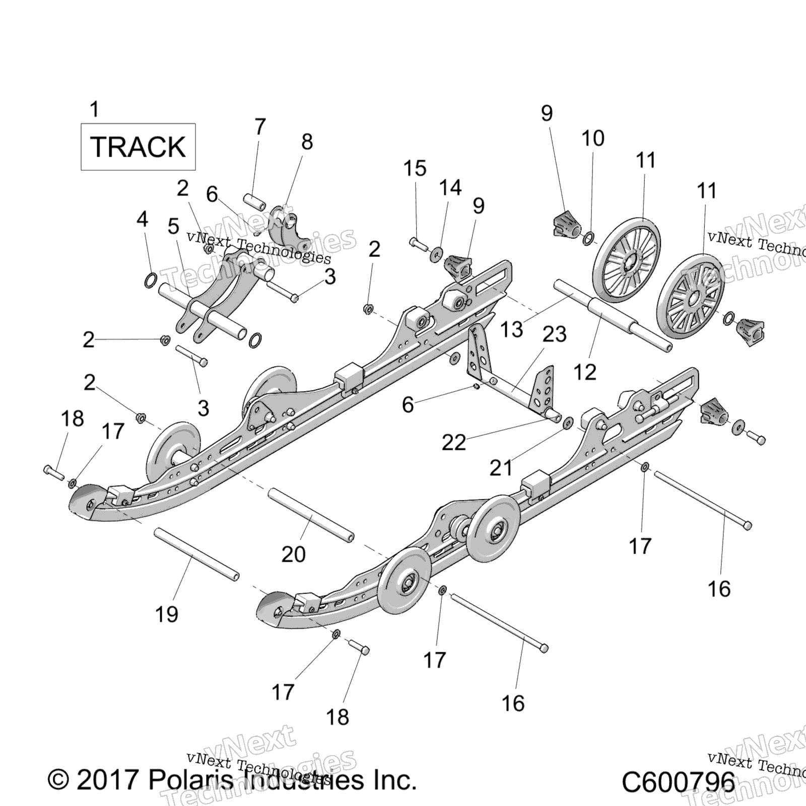 Подвеска, задняя & Track