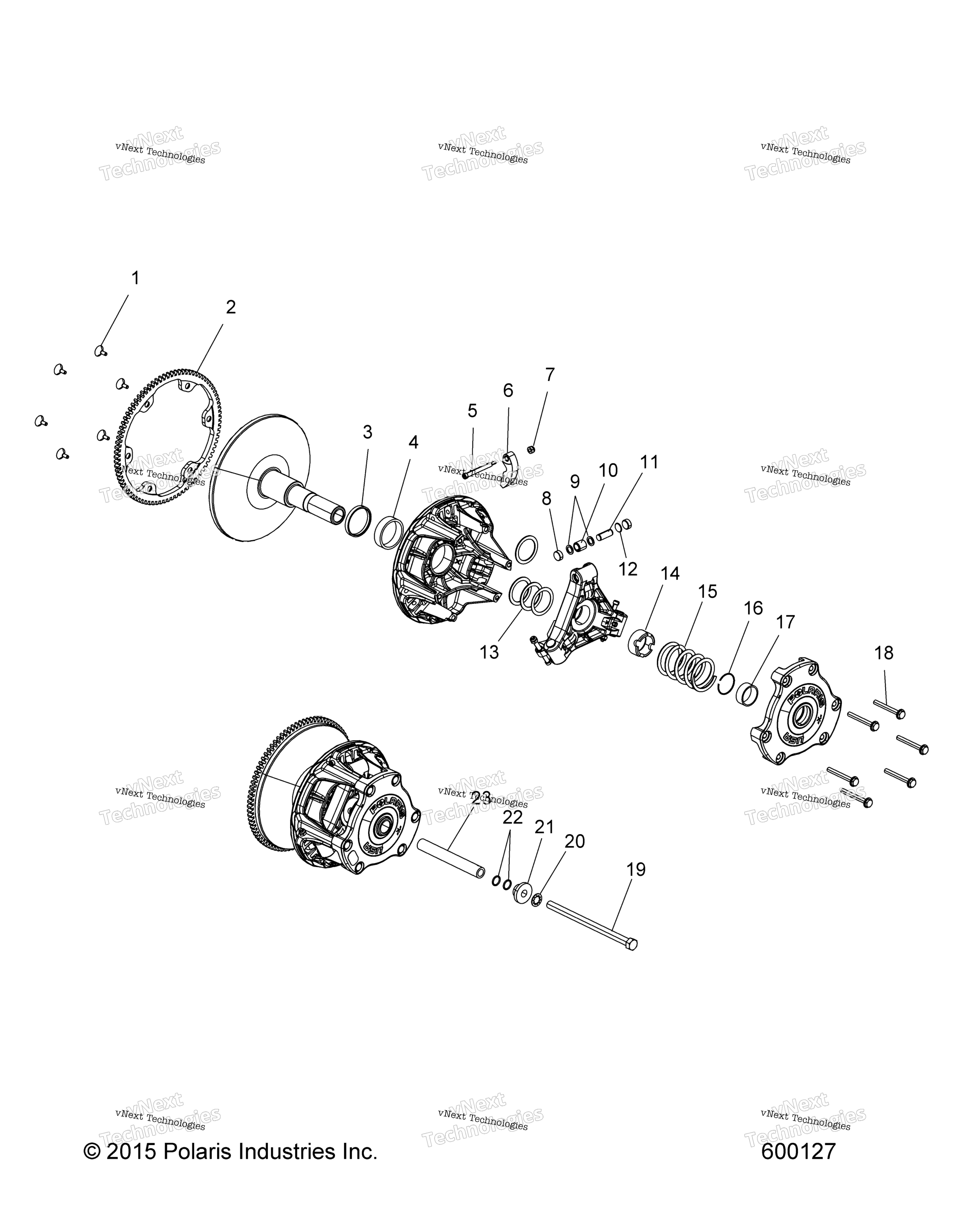Привод Train, Clutch, Primary