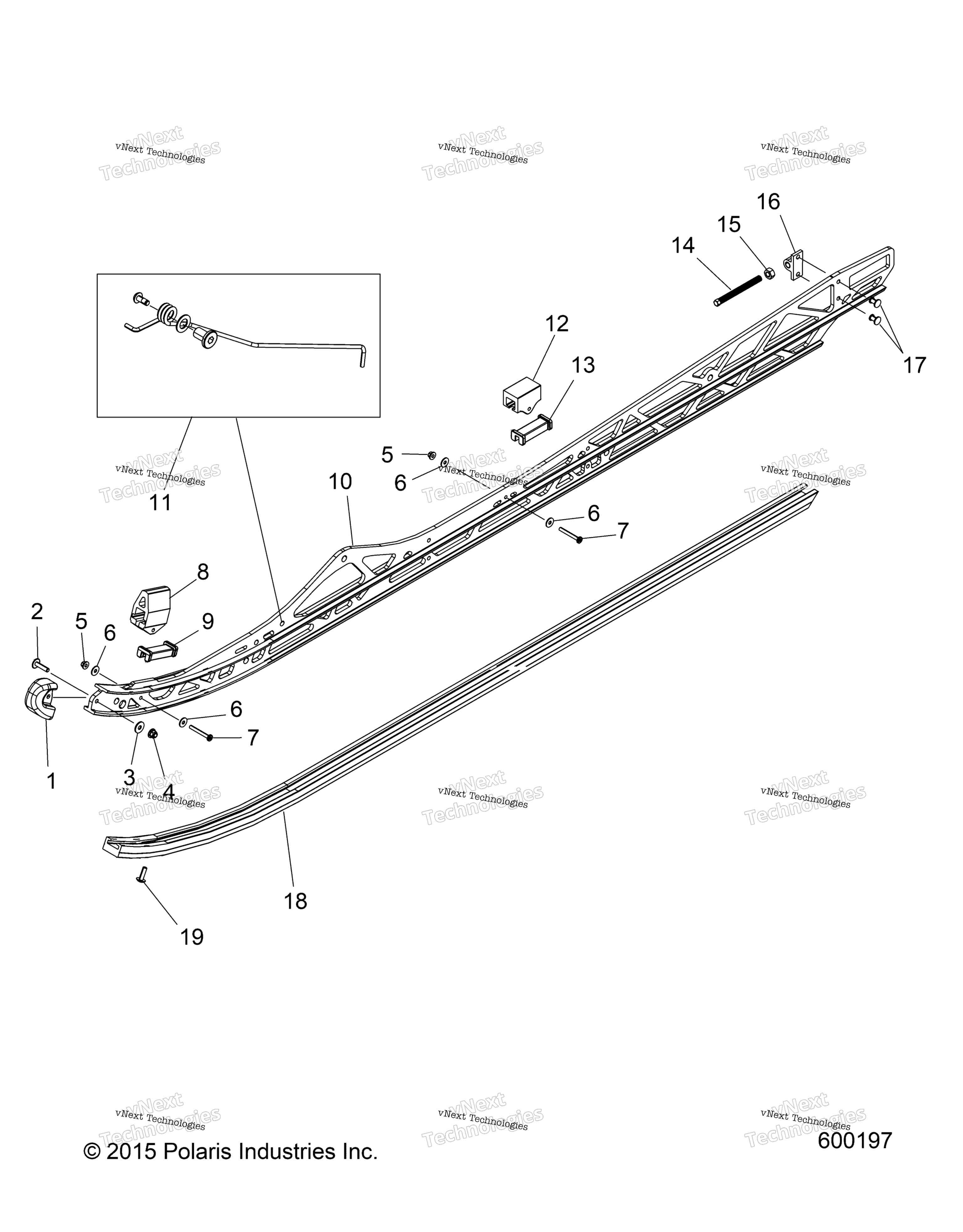 Suspension, Rail крепление S19egk8ps All Options