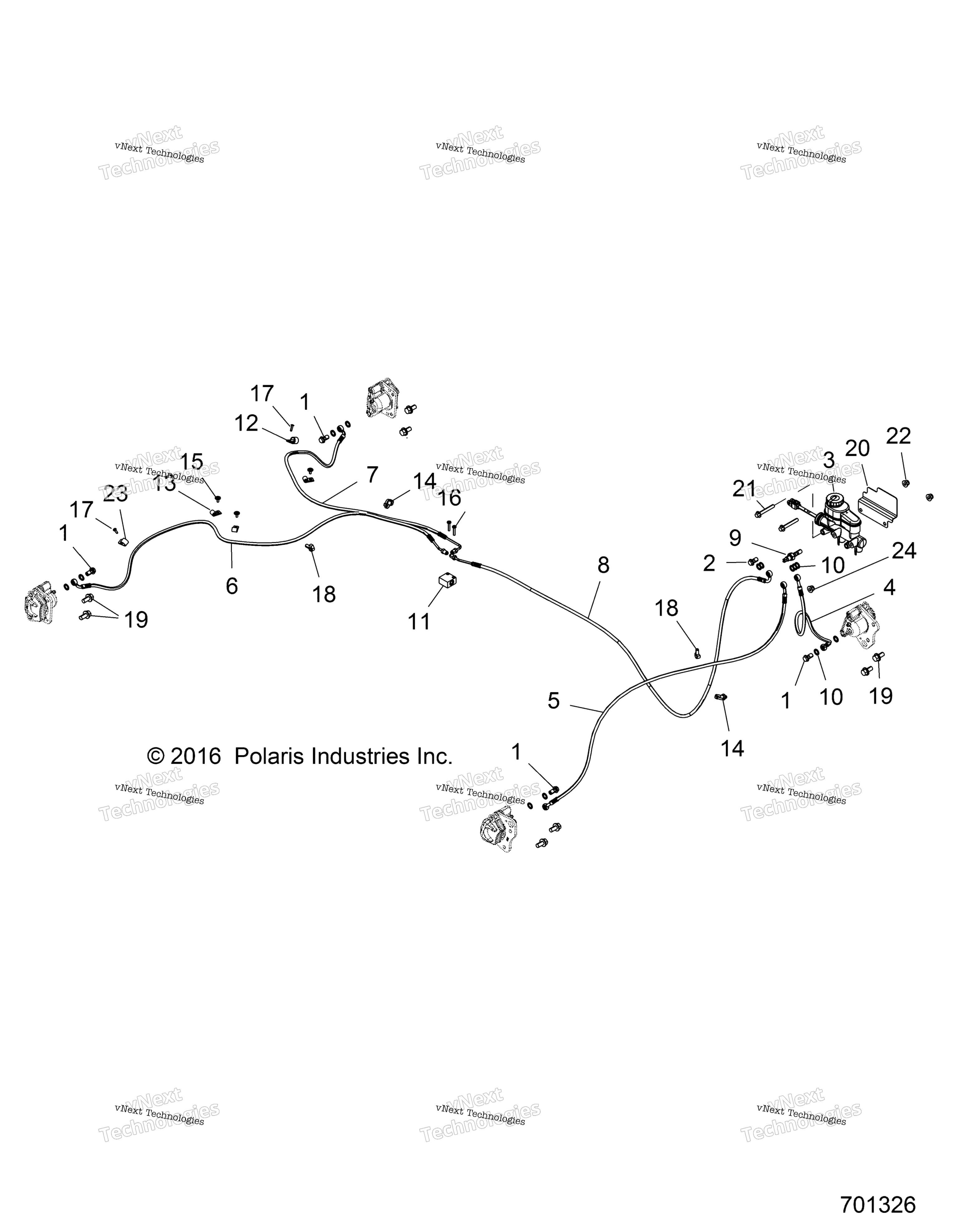 Тормоза, тормозные шланги & Master Cylinder R18rna57b1/B9/Ebv