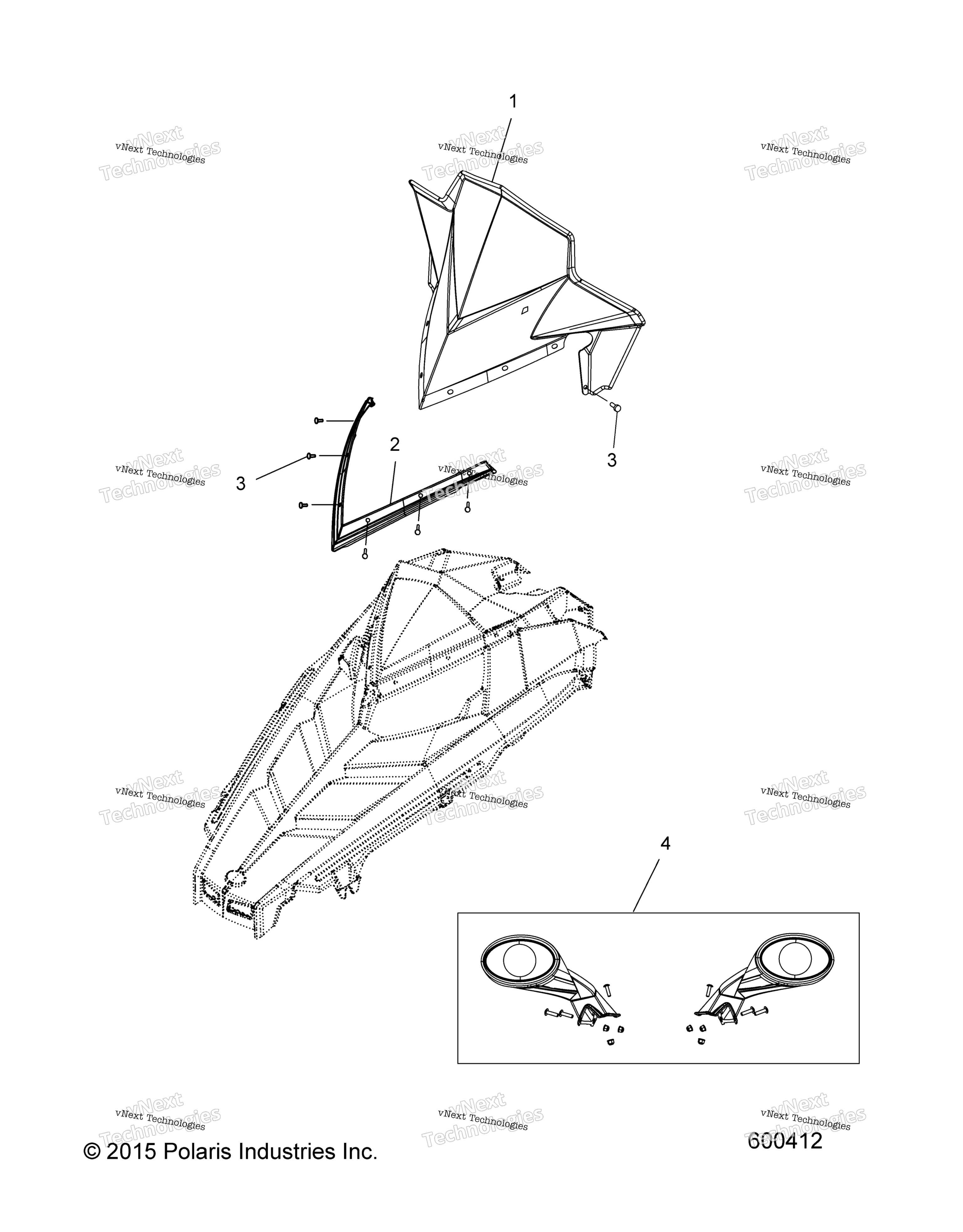 Body, Windshield / Mirrors All Options