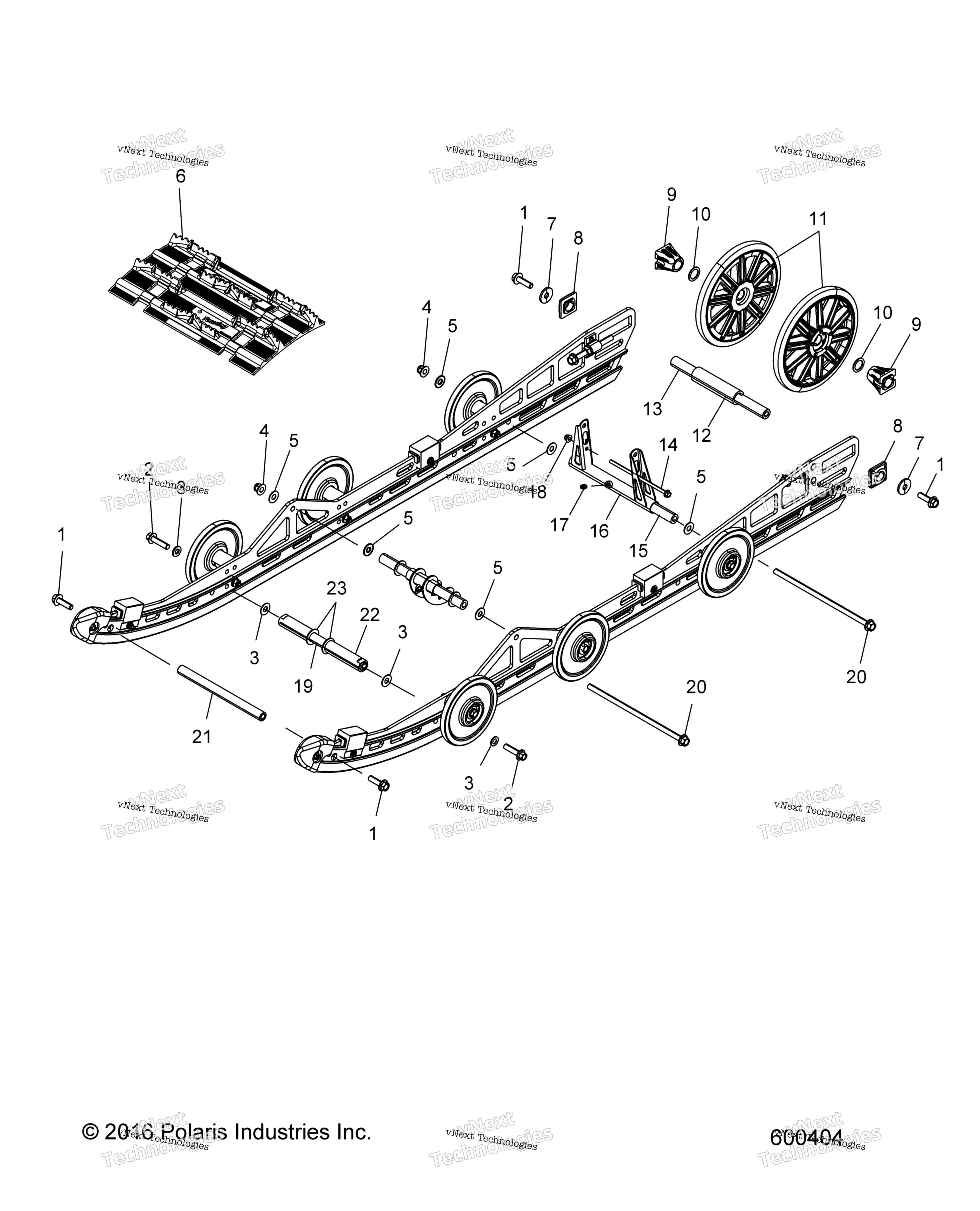 Подвеска, задняя & Track All Options