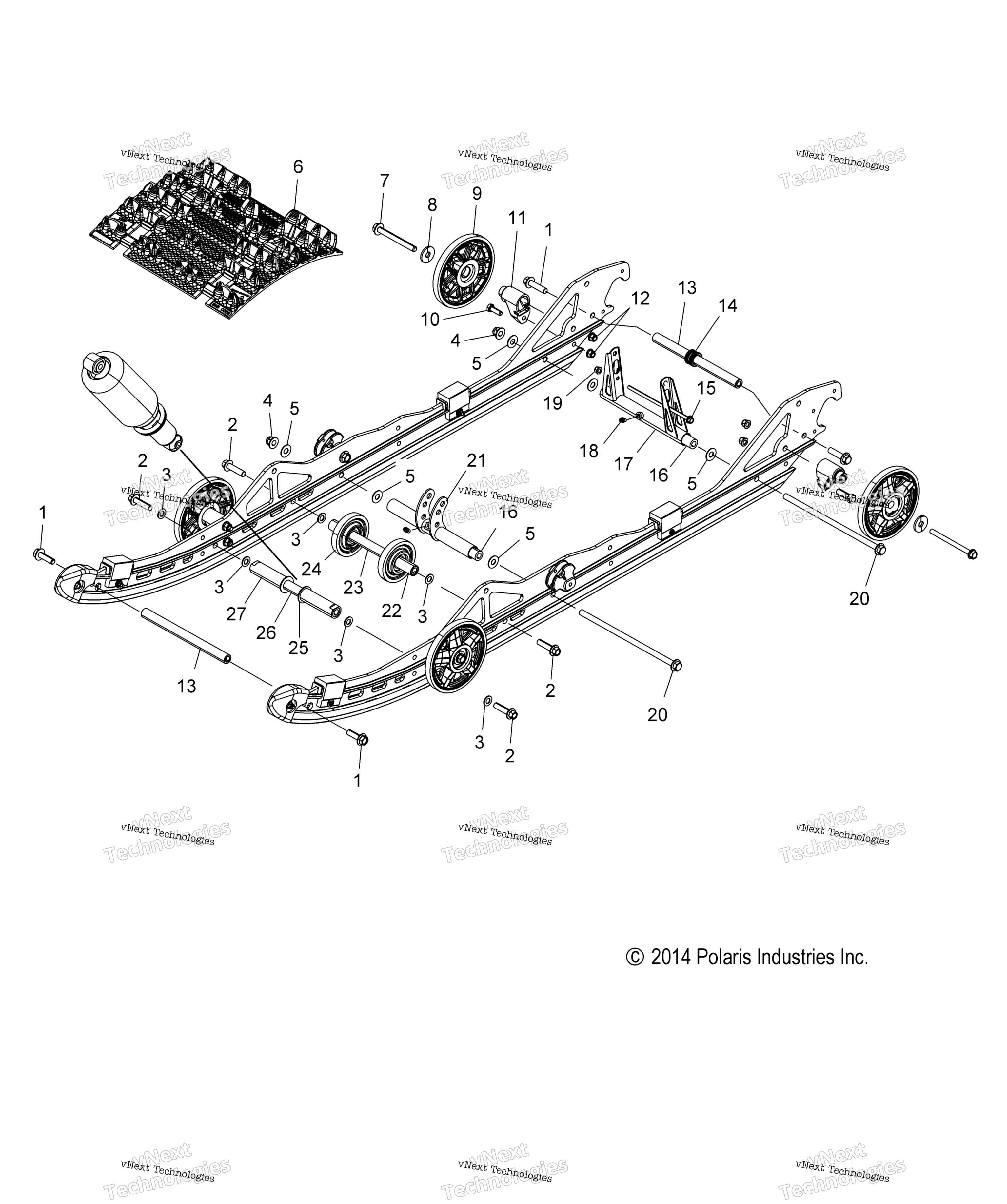 Подвеска, задняя & Track