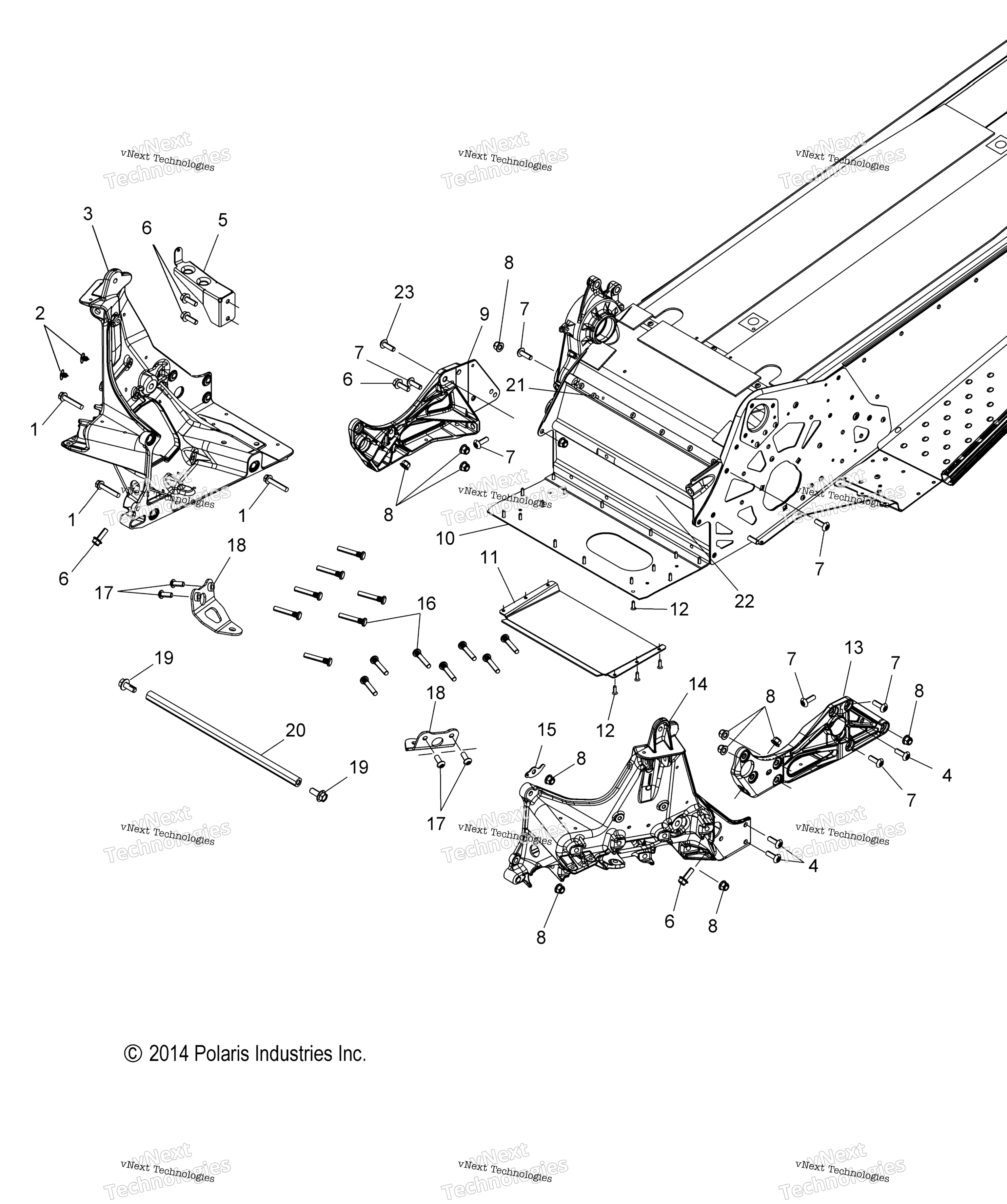 Chassis, Bulkhead узел