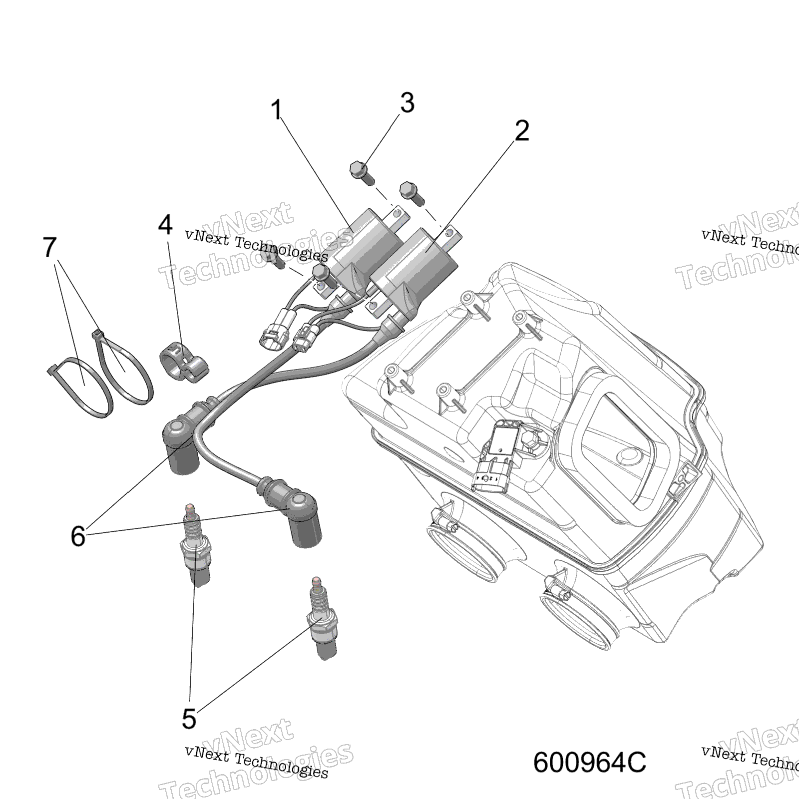 Электрооборудование, зажигание Coil/Spark Plugs All Options