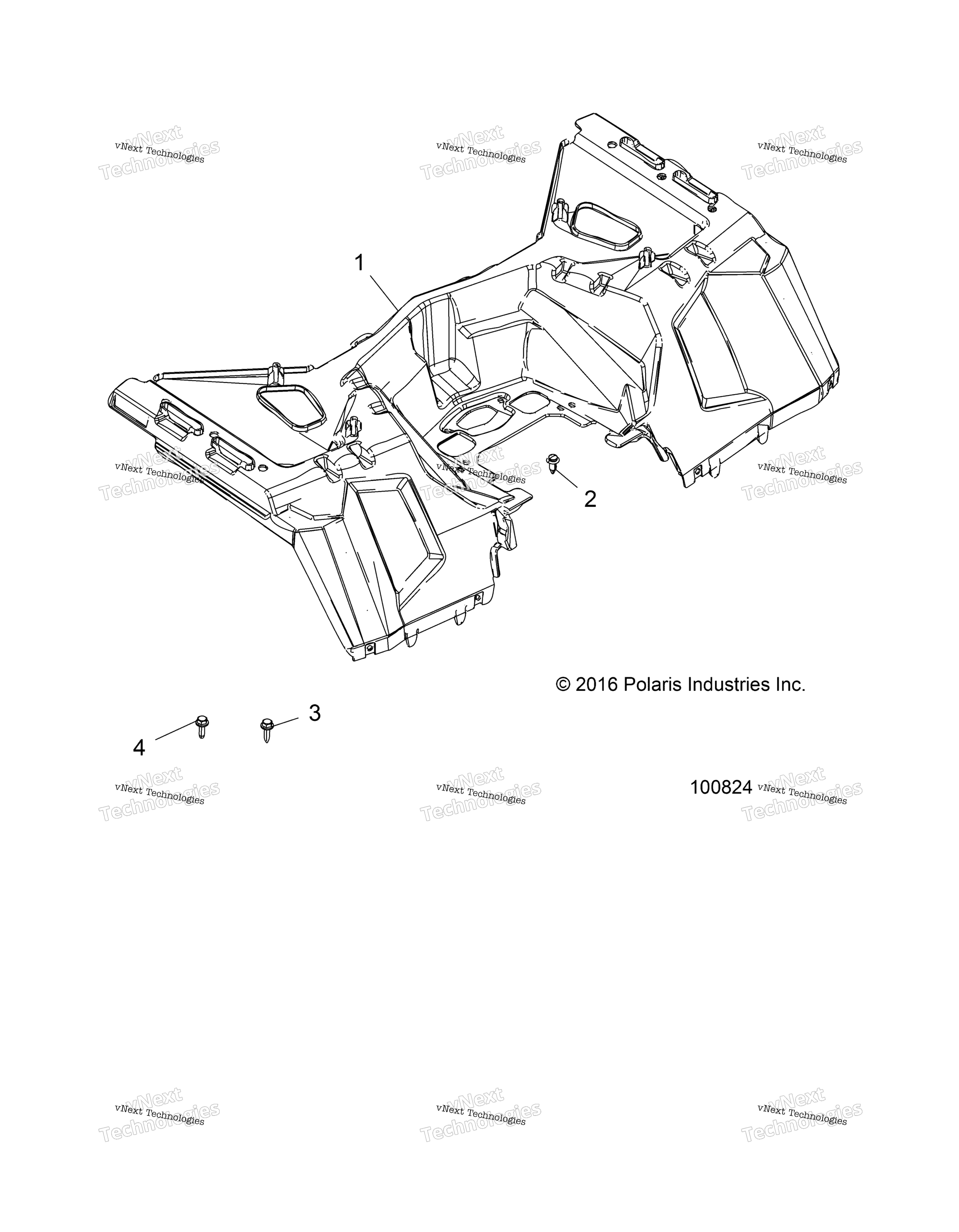 Body, задний Cab