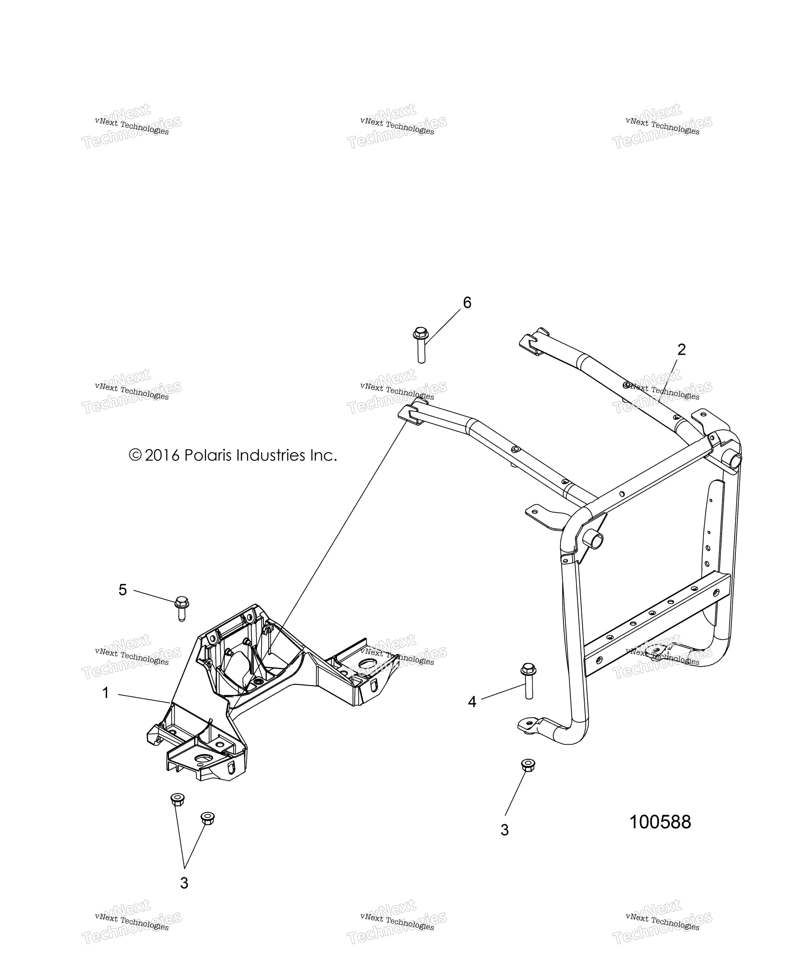 Body, передний Bumper Support