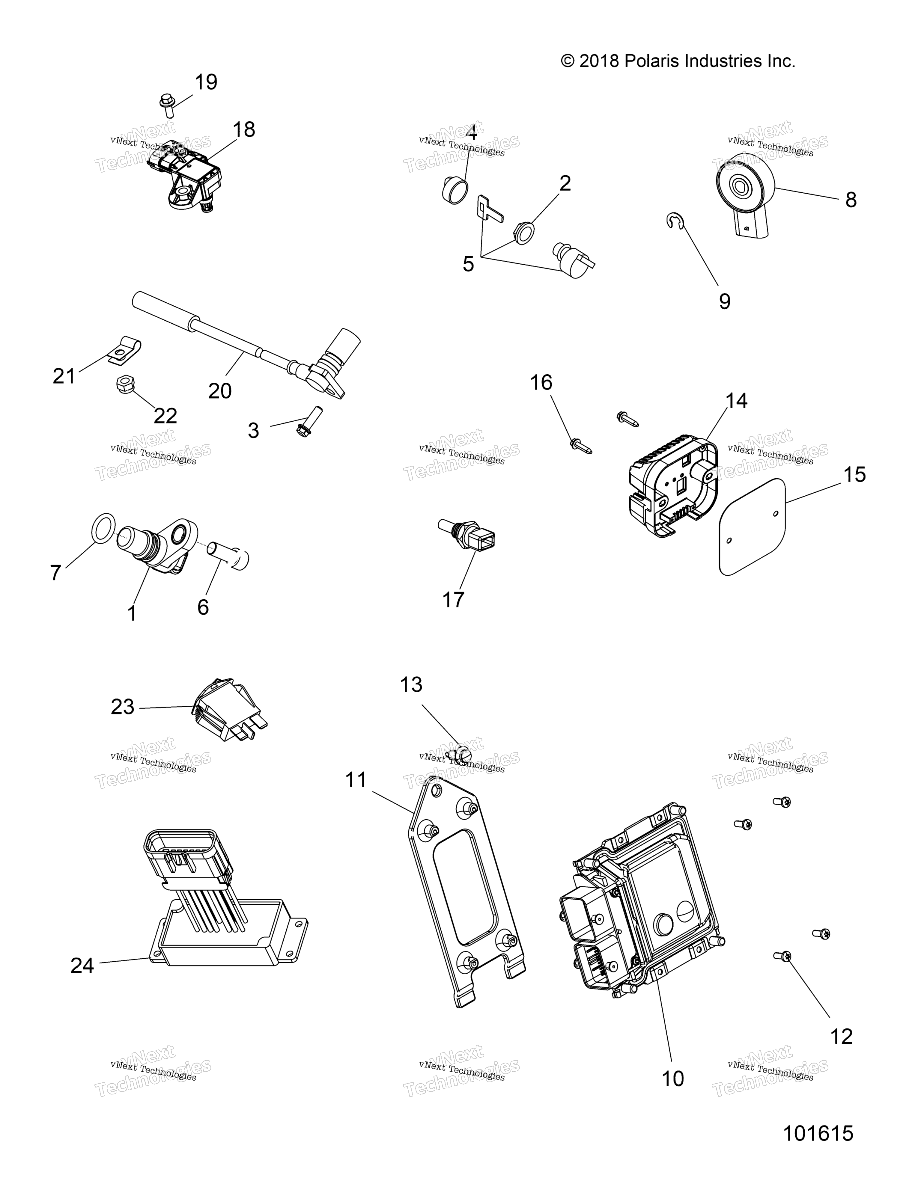 электрооборудование Switches, Sensors & Ecm