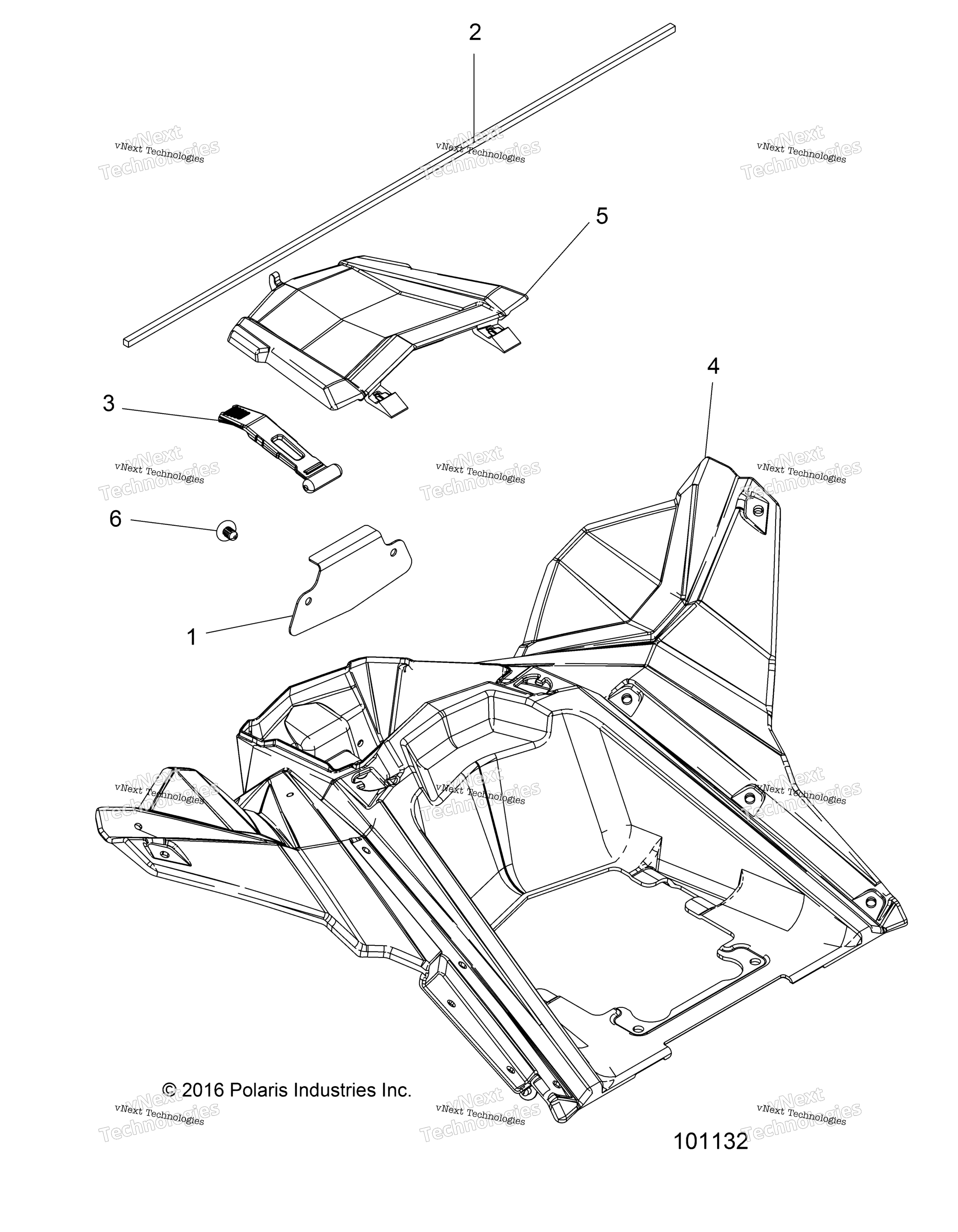 Body, Storage, задний [101132)