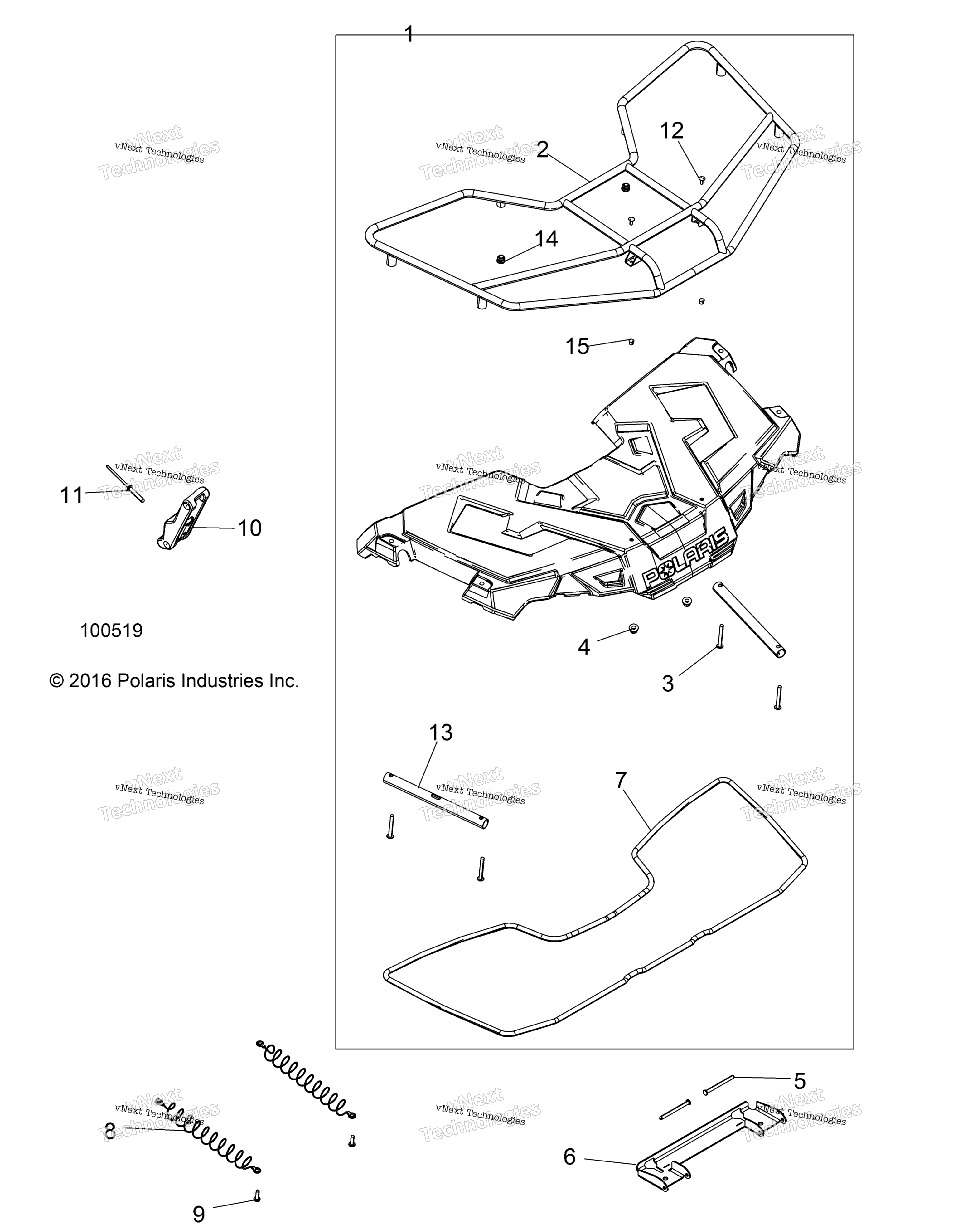 Body, Storage, передний