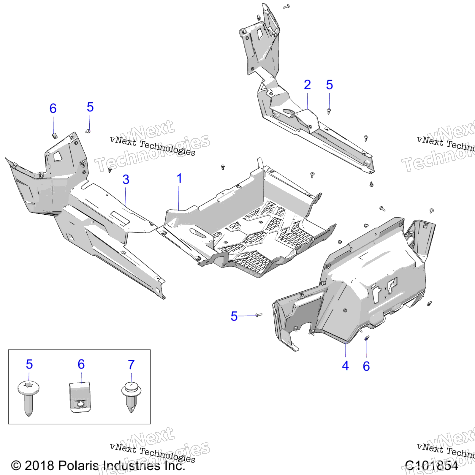 Body, Floor и Rocker Panels