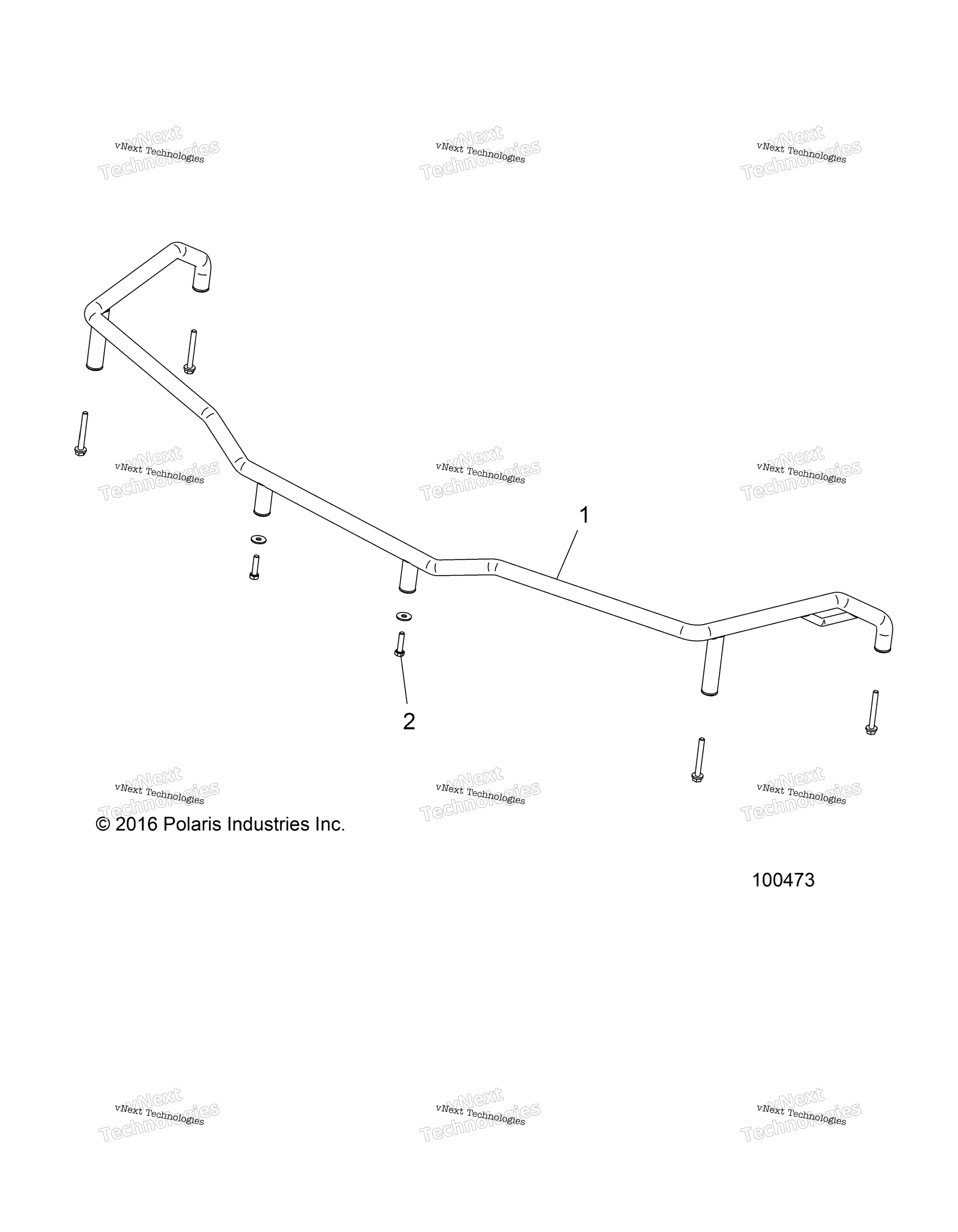 Body, передний полка Extender