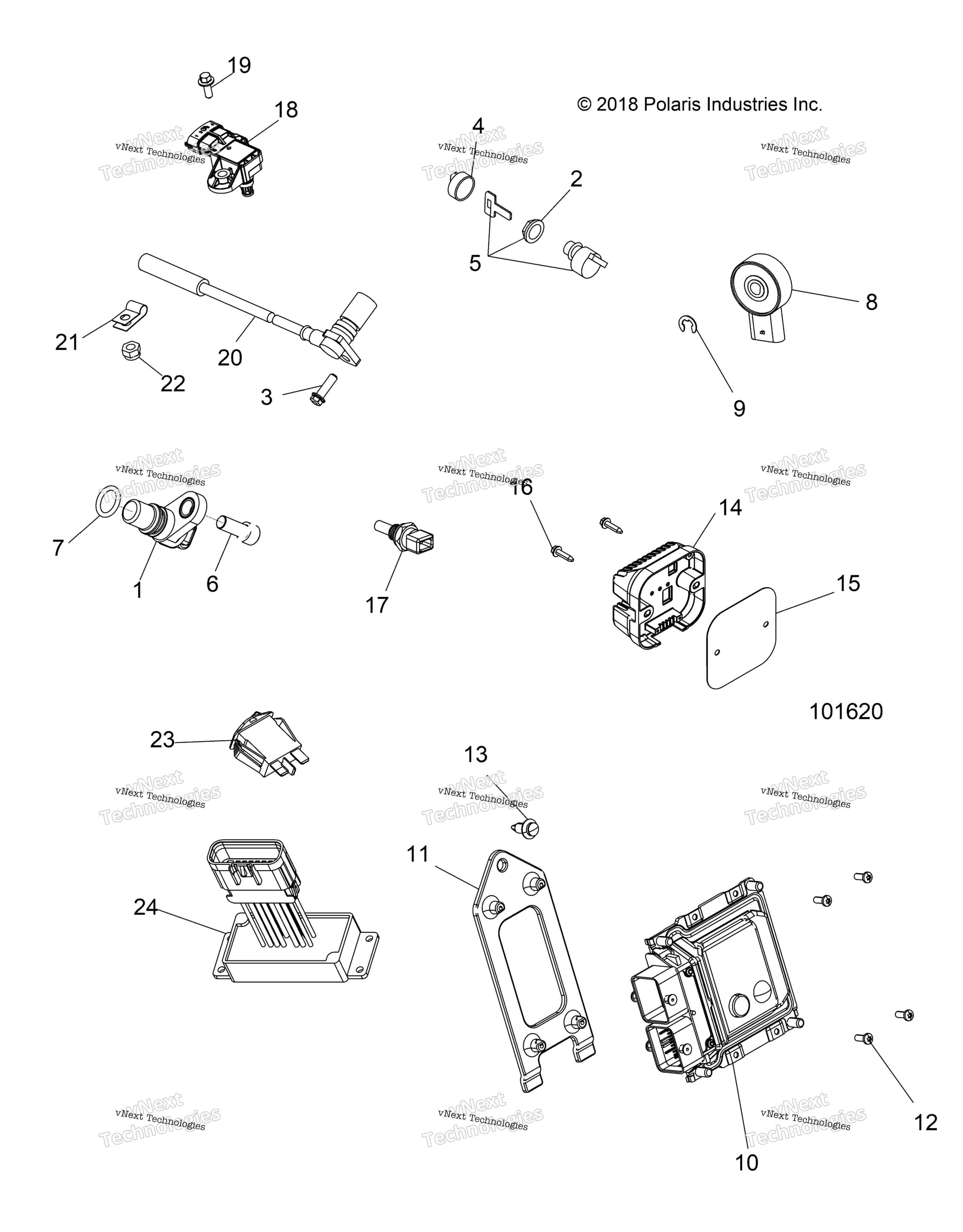 электрооборудование Switches, Sensors & Ecm