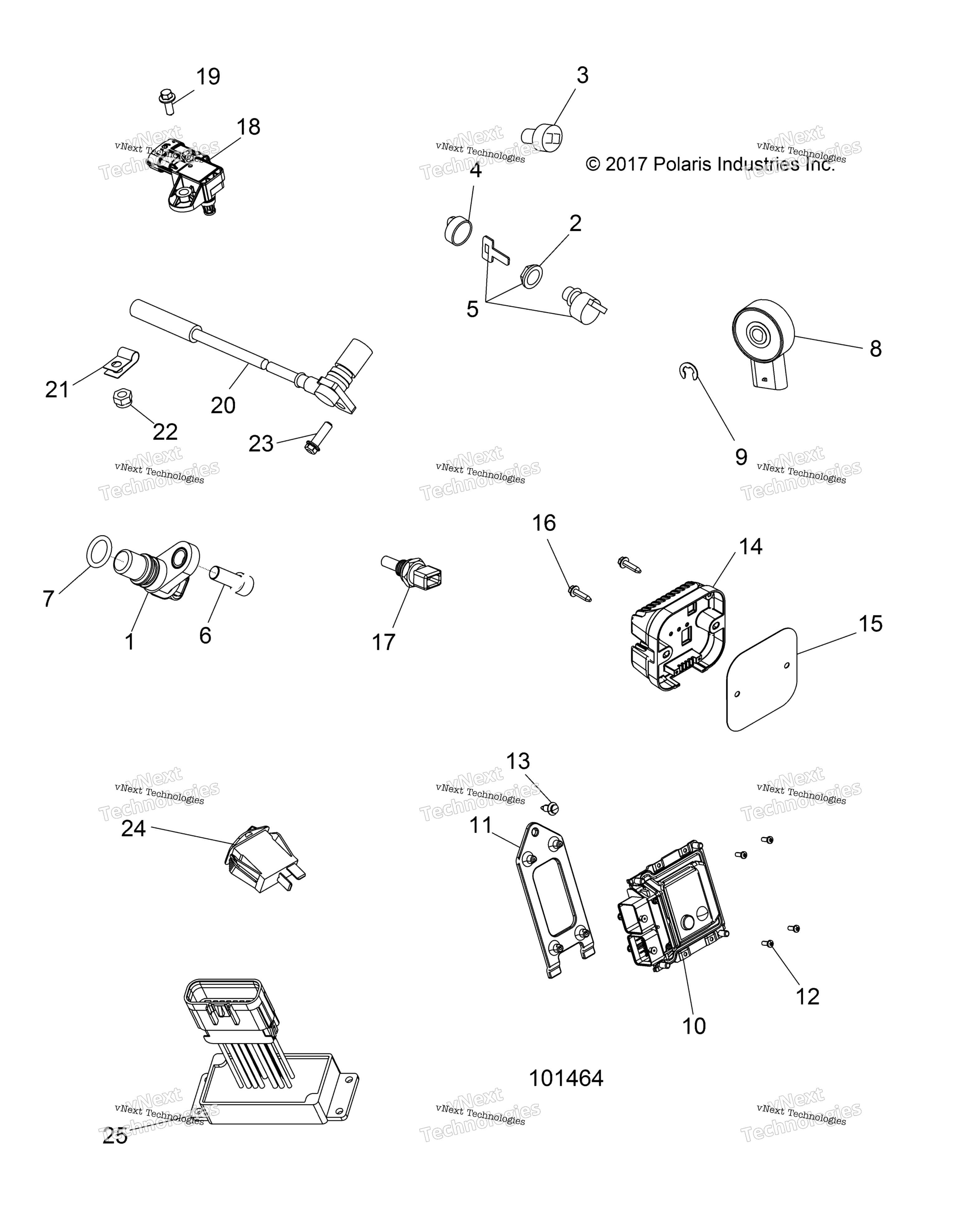 электрооборудование Switches, Sensors & Ecm