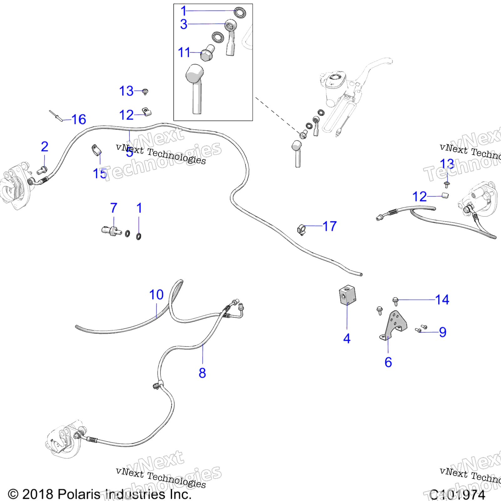 Тормоза, тормозные шланги A19sxa85b1/B4/Sxe85bc/B9/Zbj