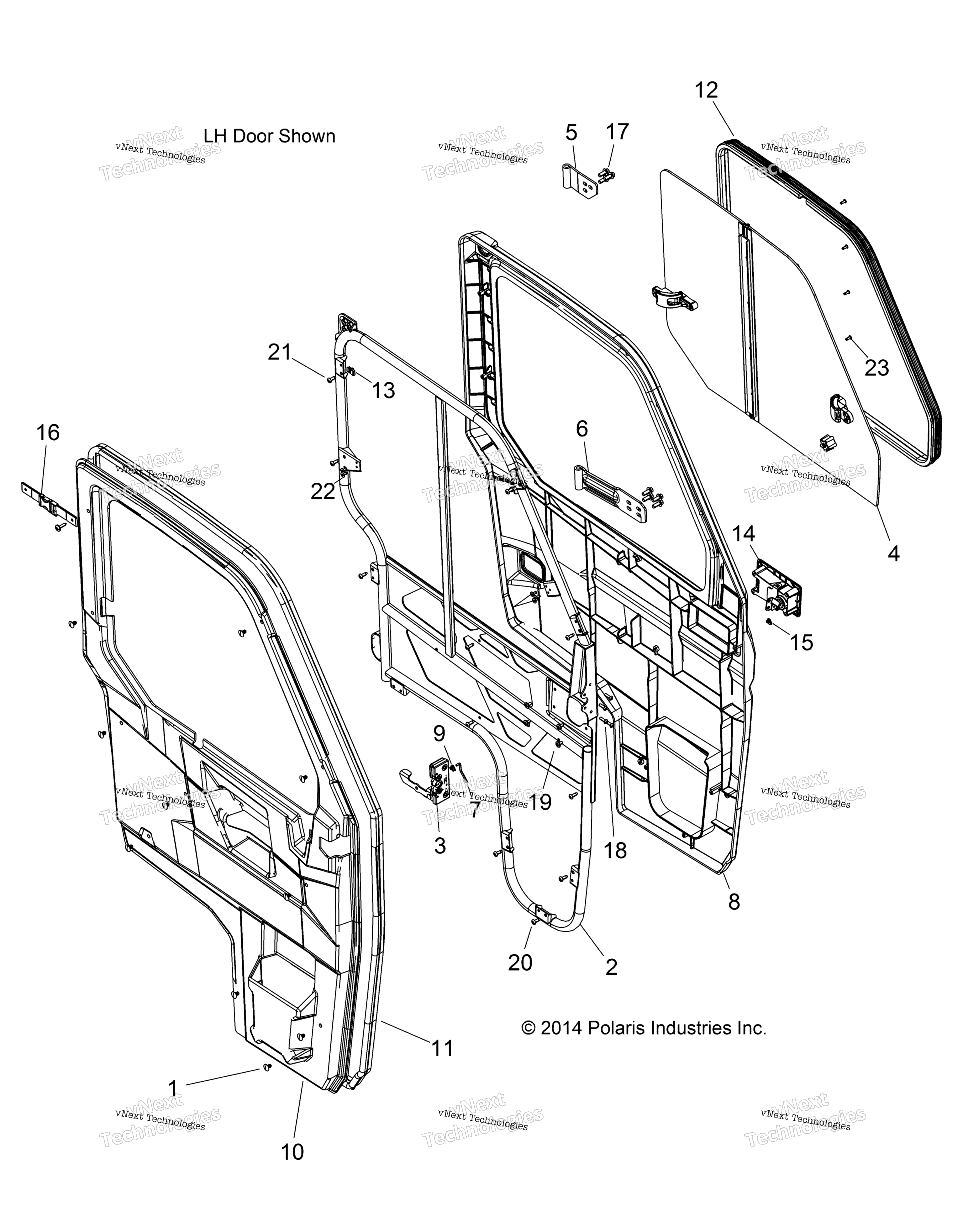 Body, Door, Full R16rtu87as / Bs