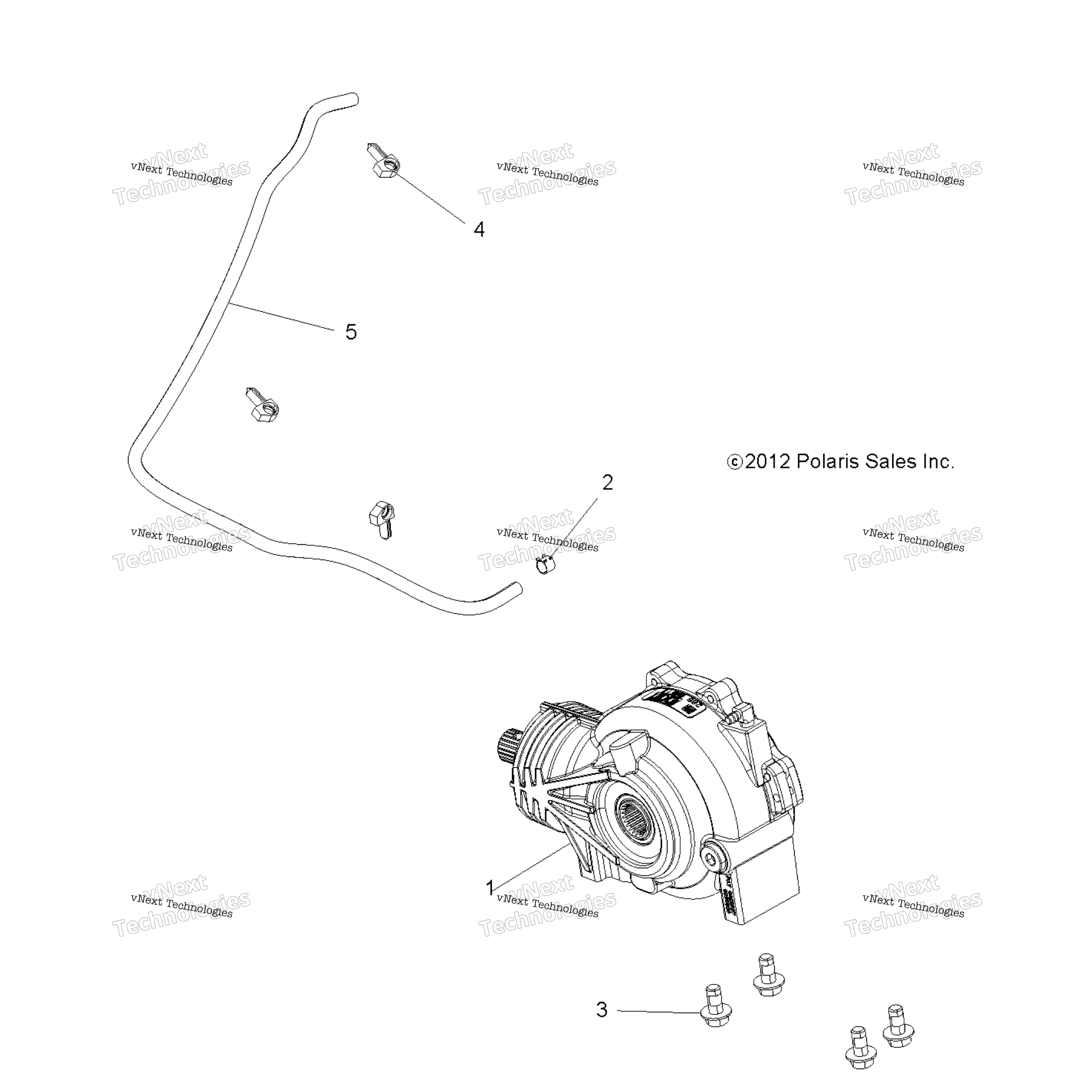 Трансмиссия, передний редуктор Mounting R16rt_87 All Options