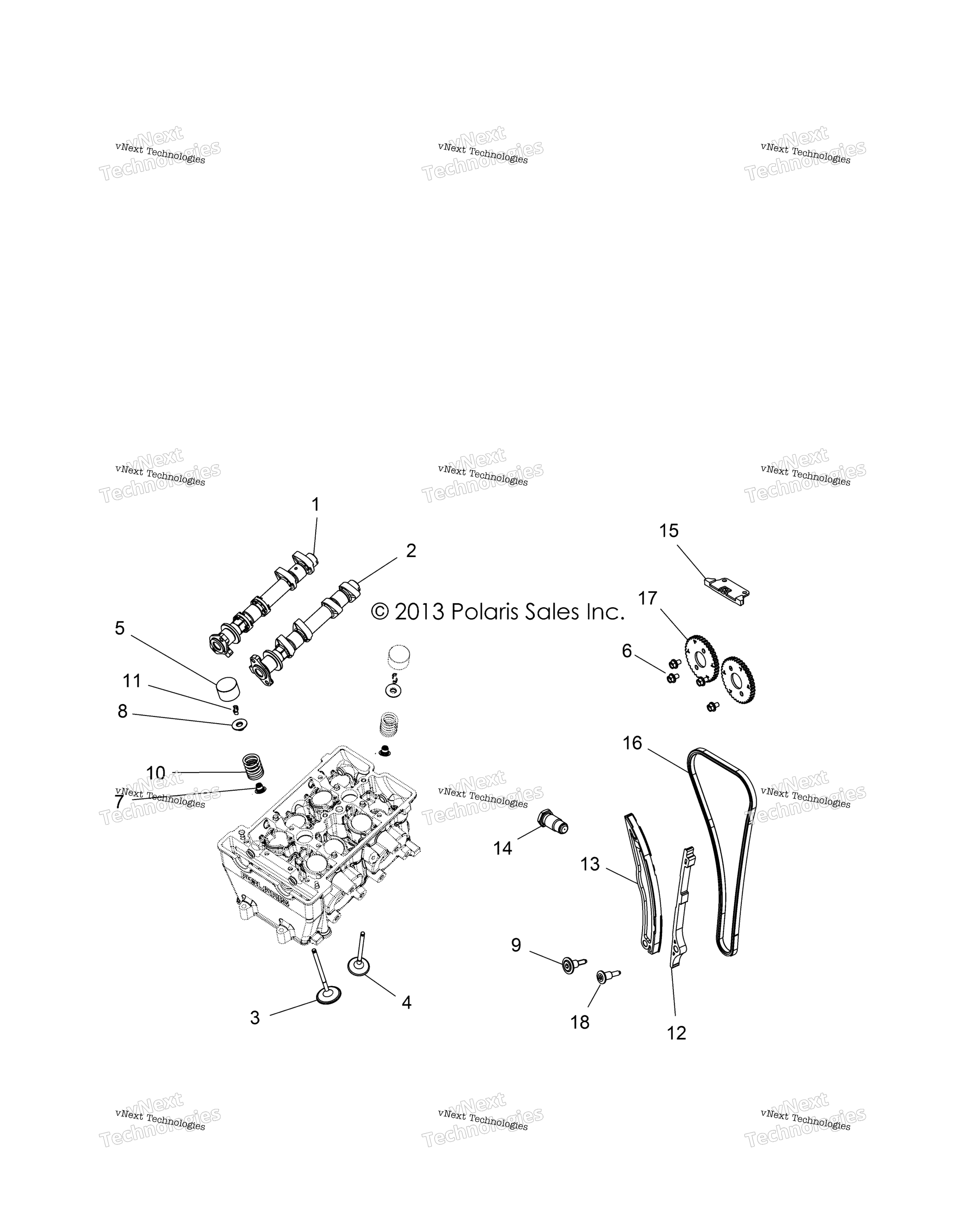 Engine, Valves & Camshafts R16rt_87 All опции