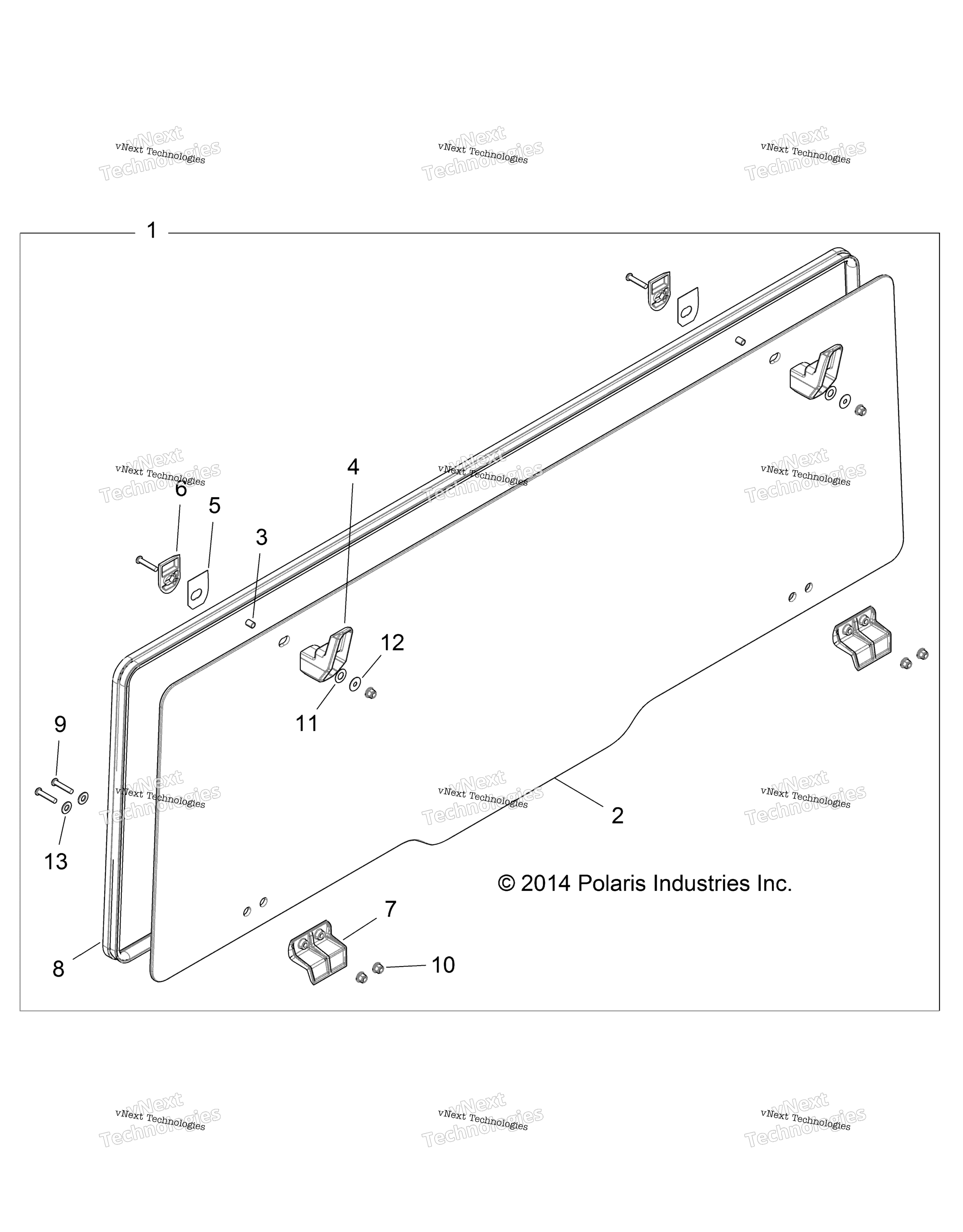 Body, задний Window R17rtu99av / Bv
