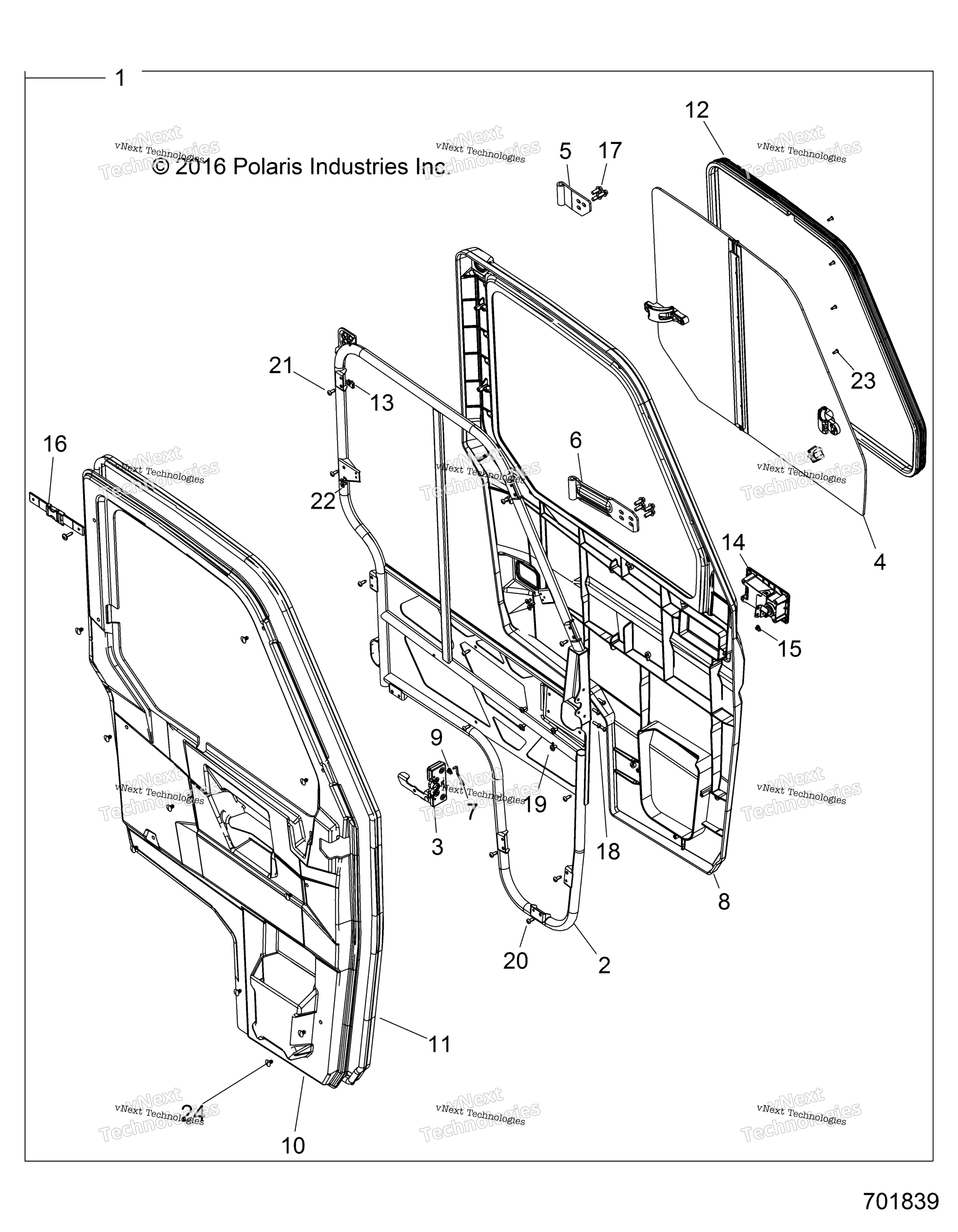 Body, Door, Full R17rvu99av / Bv