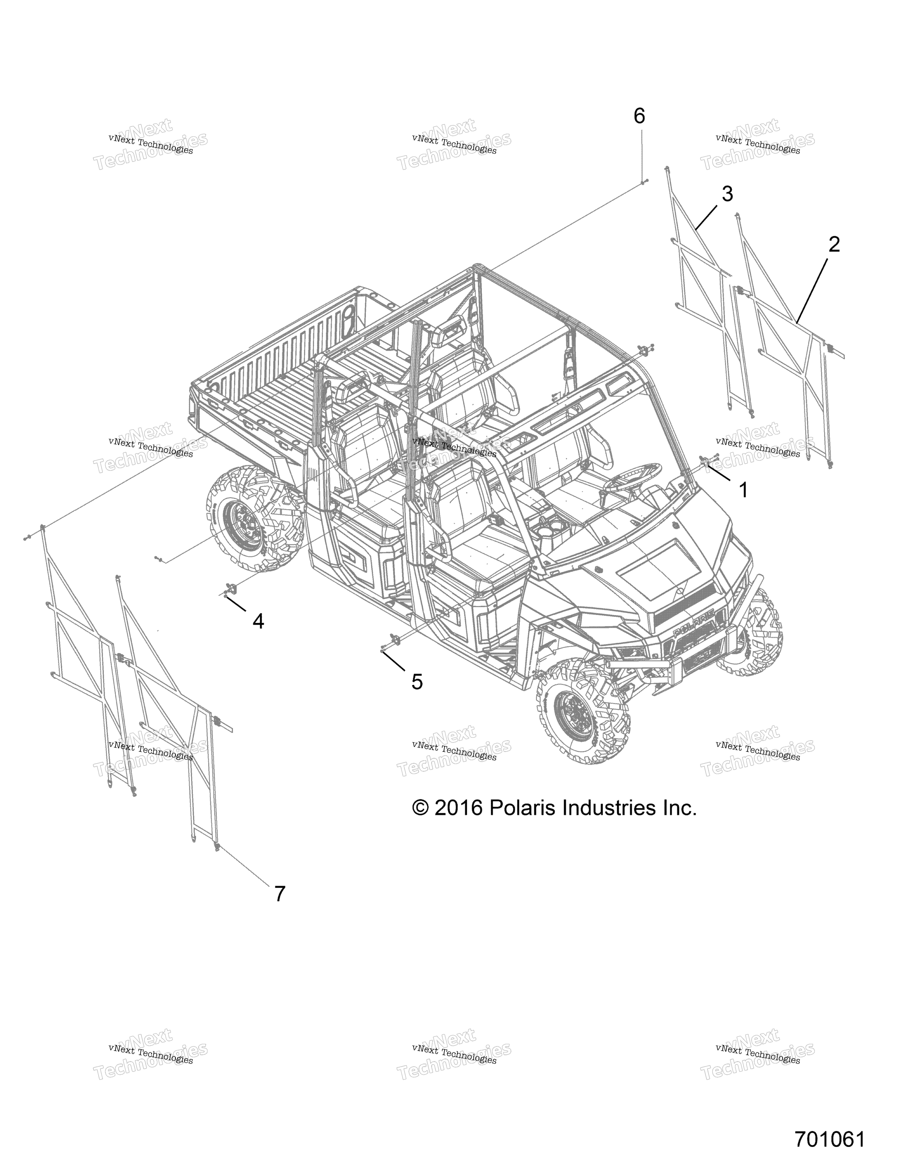 Body, Side Nets R17rv_99 All опции