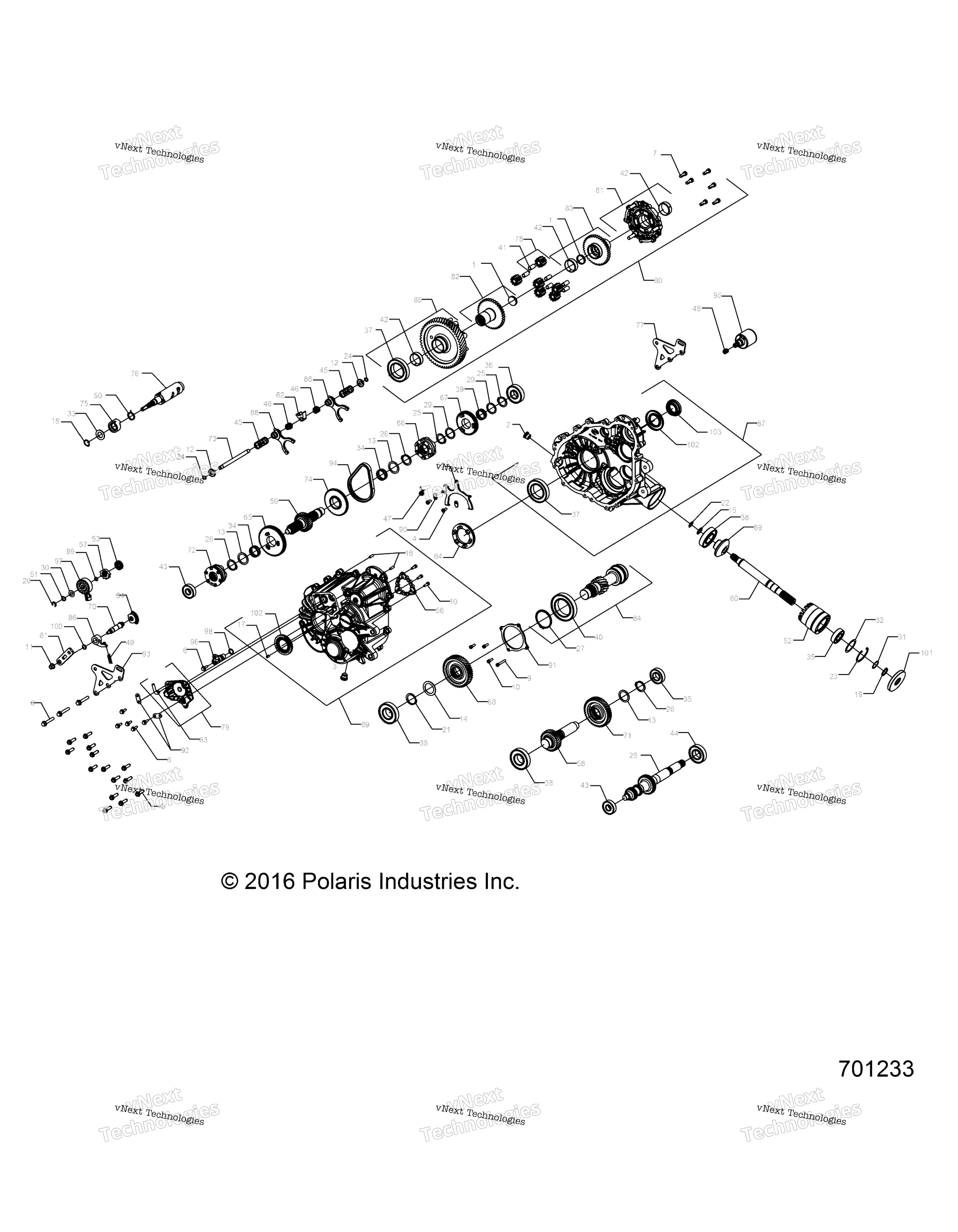Трансмиссия, главный редуктор Internal R17rv_99 All Options