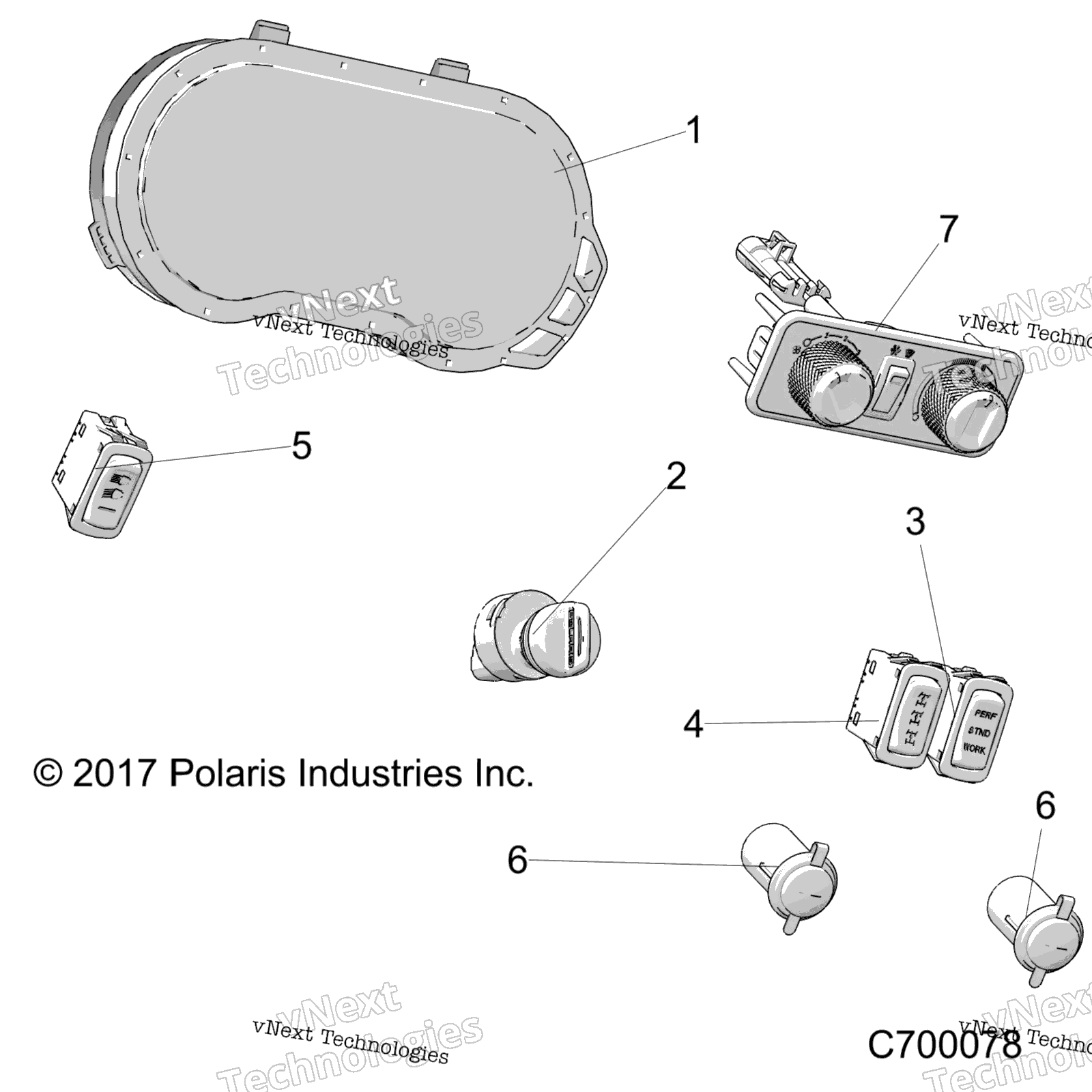 Electrical, панель Instuments
