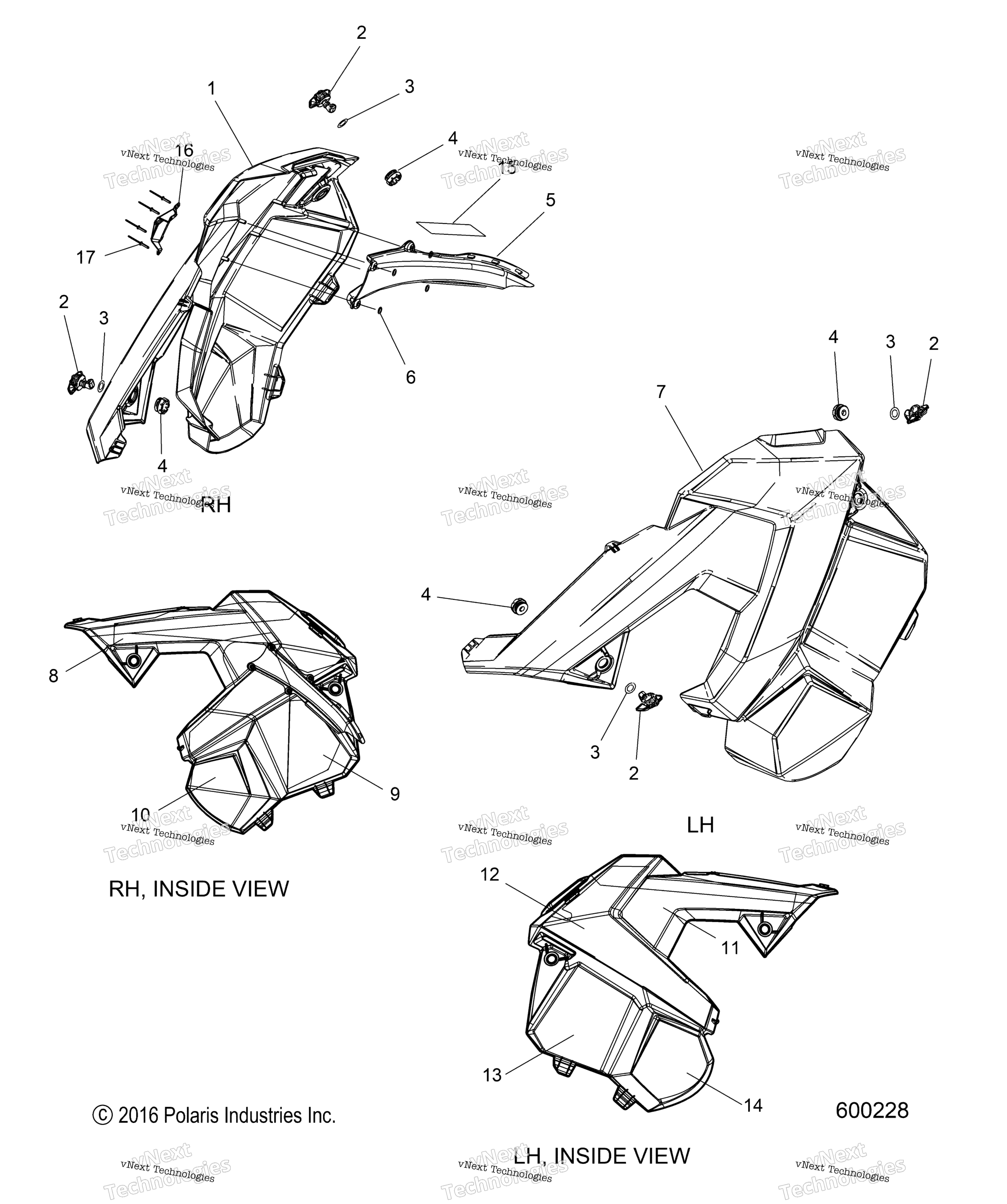 кузов Side Panels