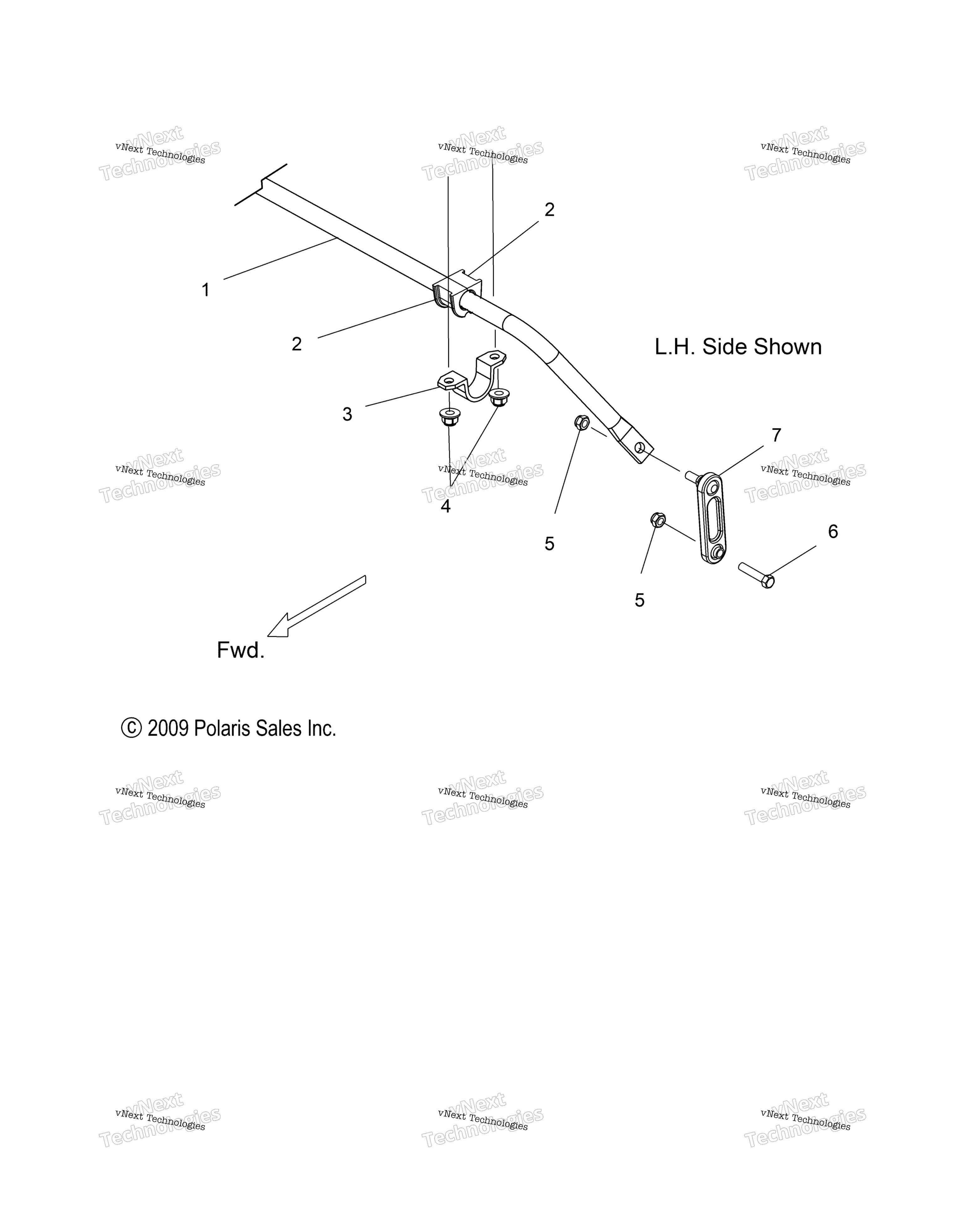 Suspension, стабилизатор Bar All Options